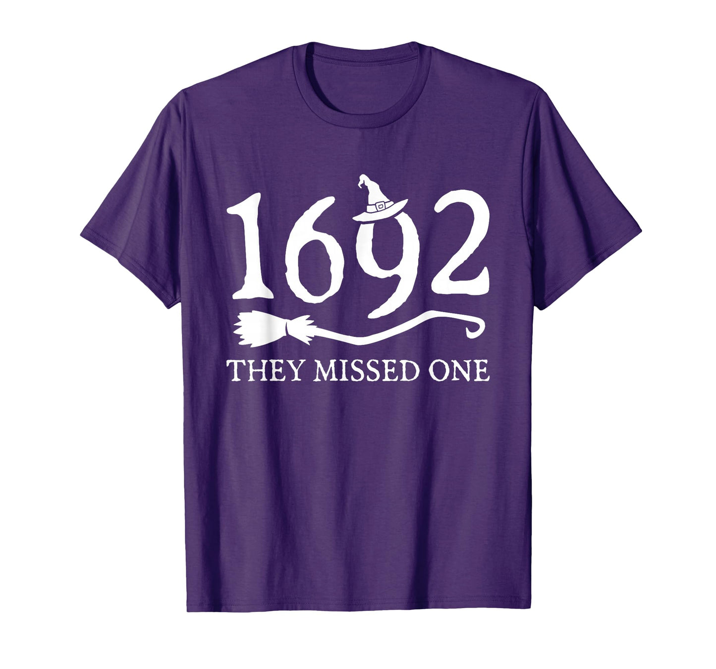 1692 They Missed One Halloween Funny Witchy Salem Cool T-Shirt