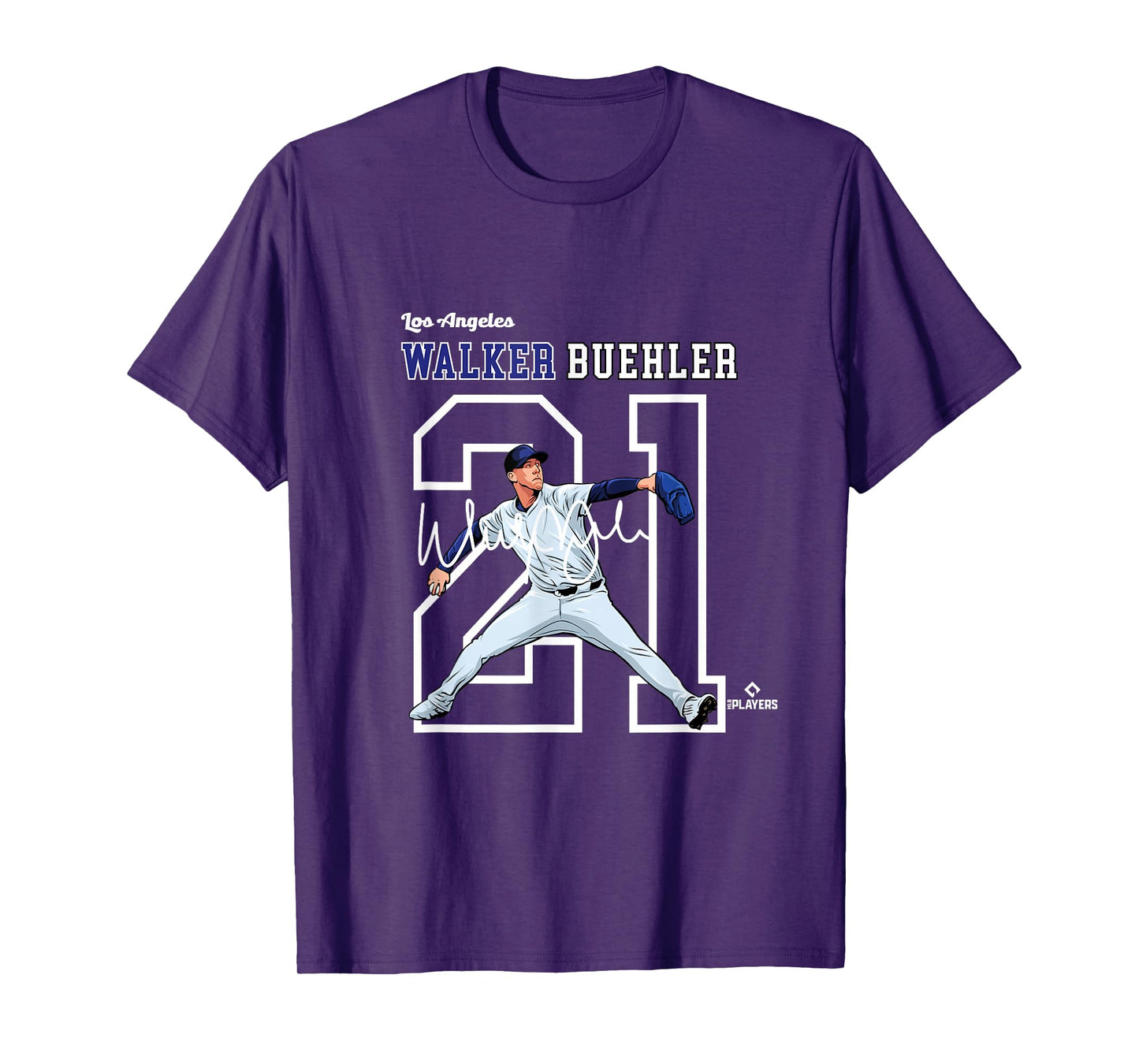 Walker Buehler | Los Angeles Baseball Players | MLBWBR3004 T-Shirt