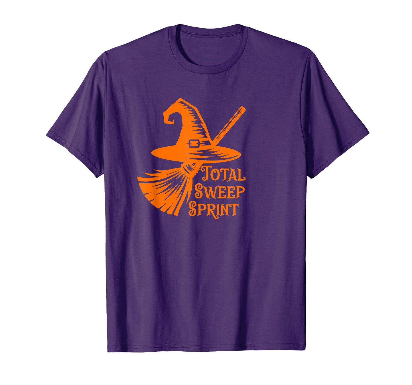 Halloween Witch Broom Total Sweep Sprint T-Shirt