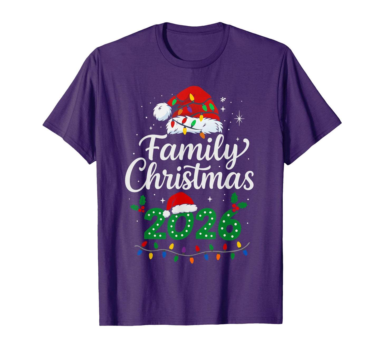 Family Christmas 2026 Matching Holiday T-Shirt