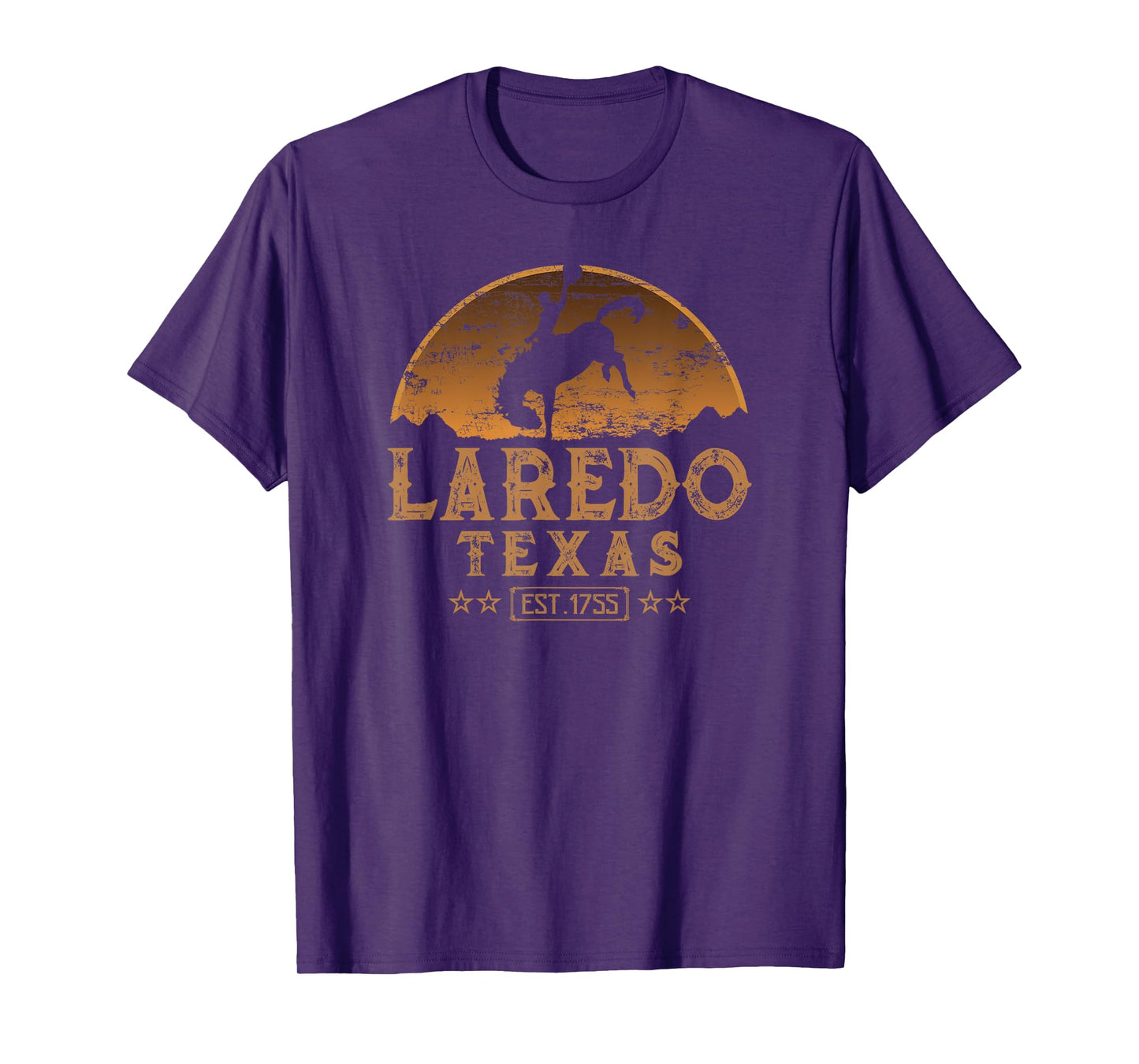 Laredo Texas TX Rodeo Cowboy T-Shirt