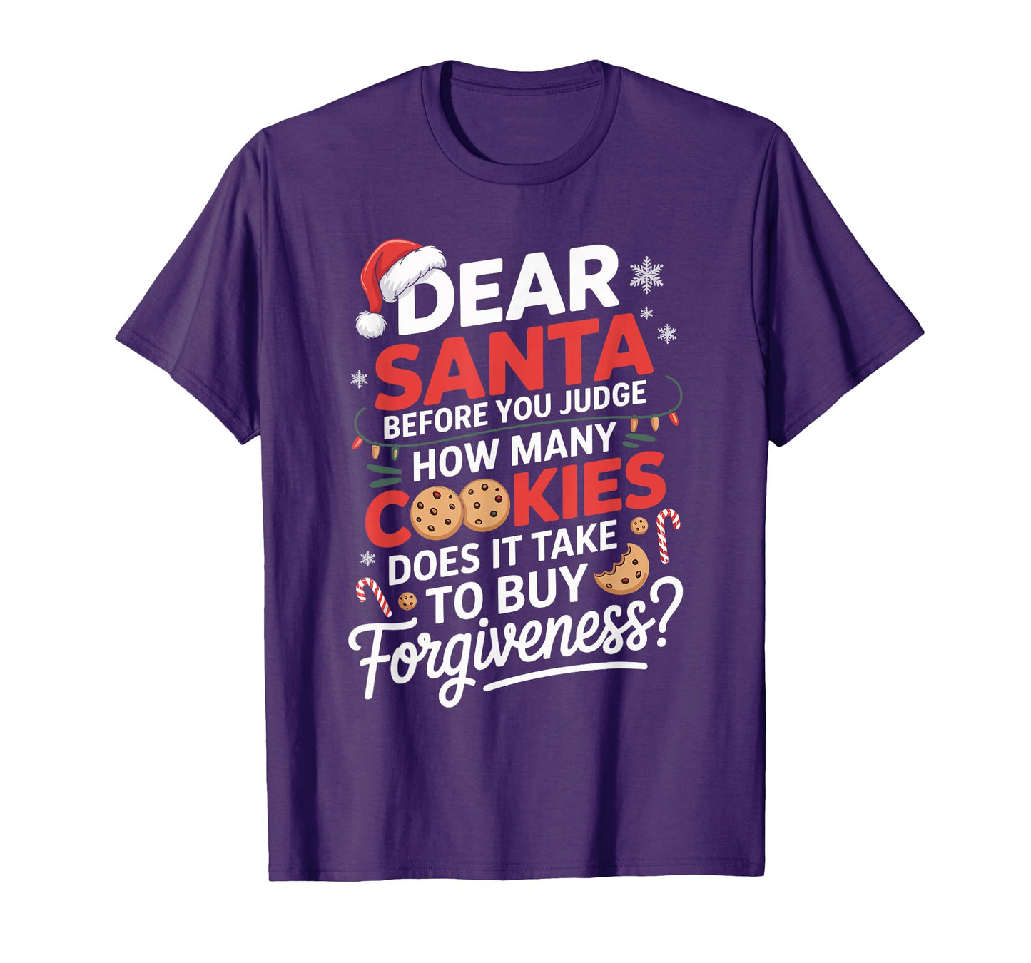 Christmas Humor Funny Xmas Pajama for Men Women Kids T-Shirt