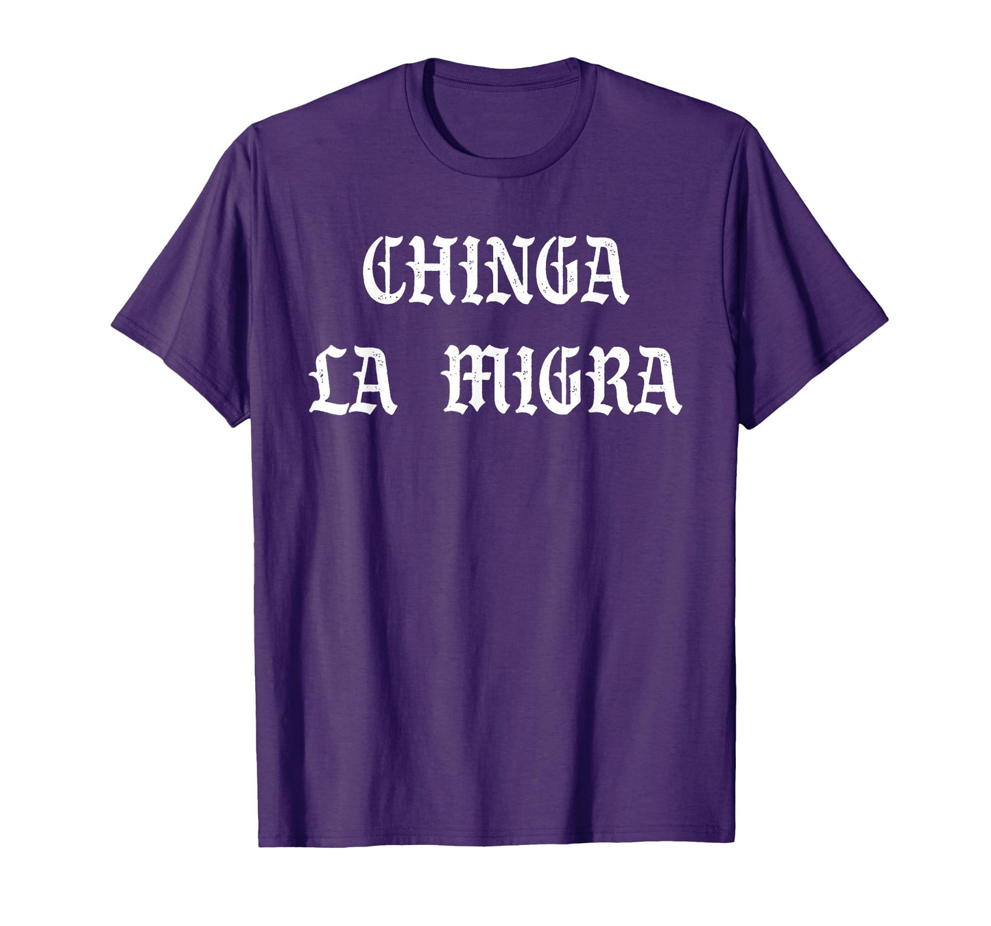 Funny Subtle Chinga La Migra Anti Ice Vintage Abolish Ice T-Shirt