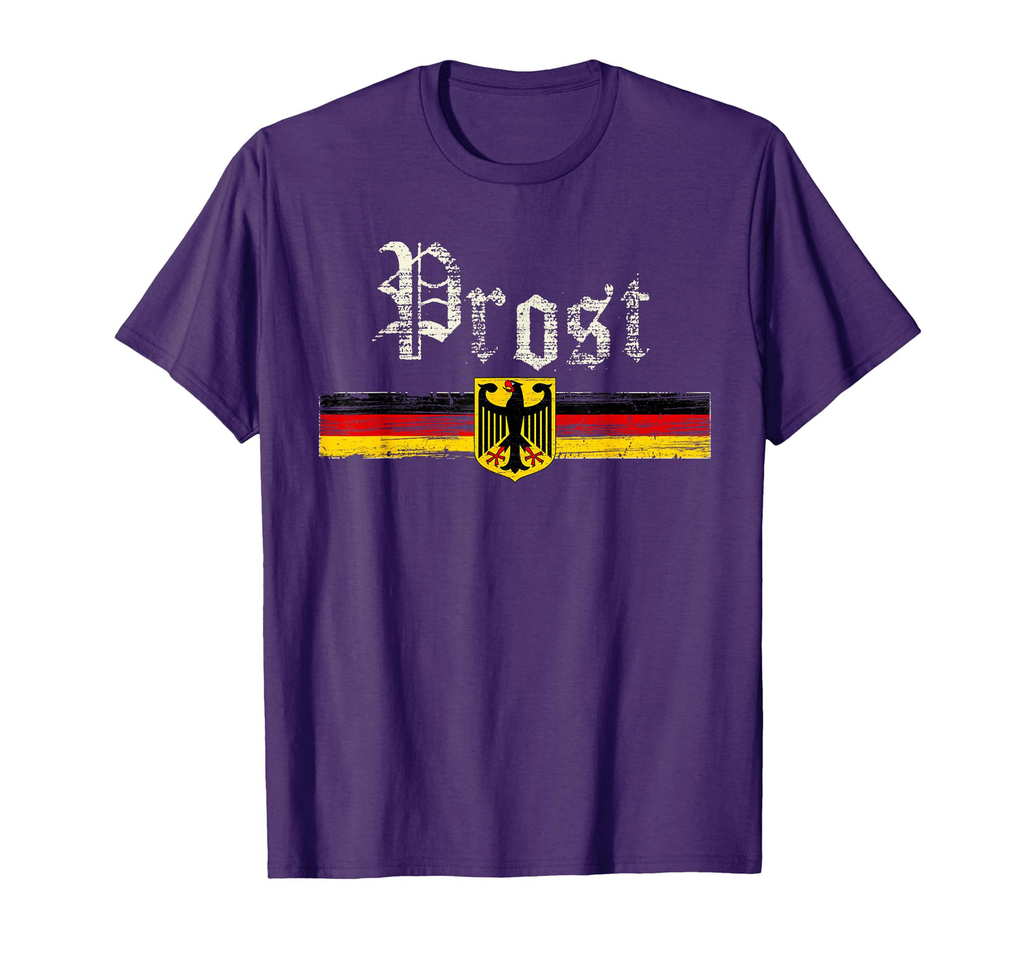 Oktoberfest Shirt For Men Women German Flag Prost Vintage T-Shirt