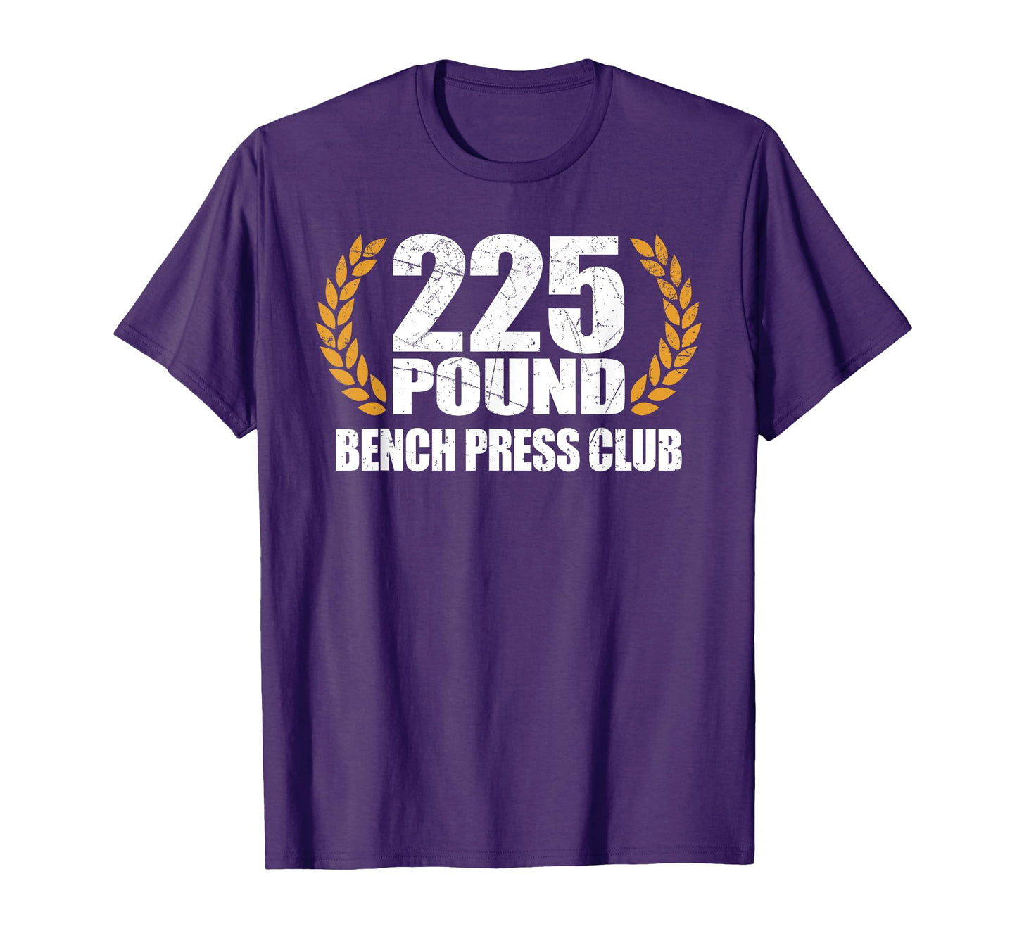 225 Pound Bench Press Club Retro Funny T-Shirt
