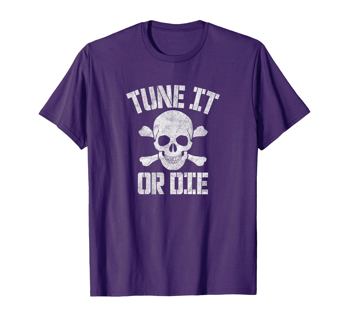 TUNE IT OR DIE - retro vintage rock & roll tee guitar bass T-Shirt