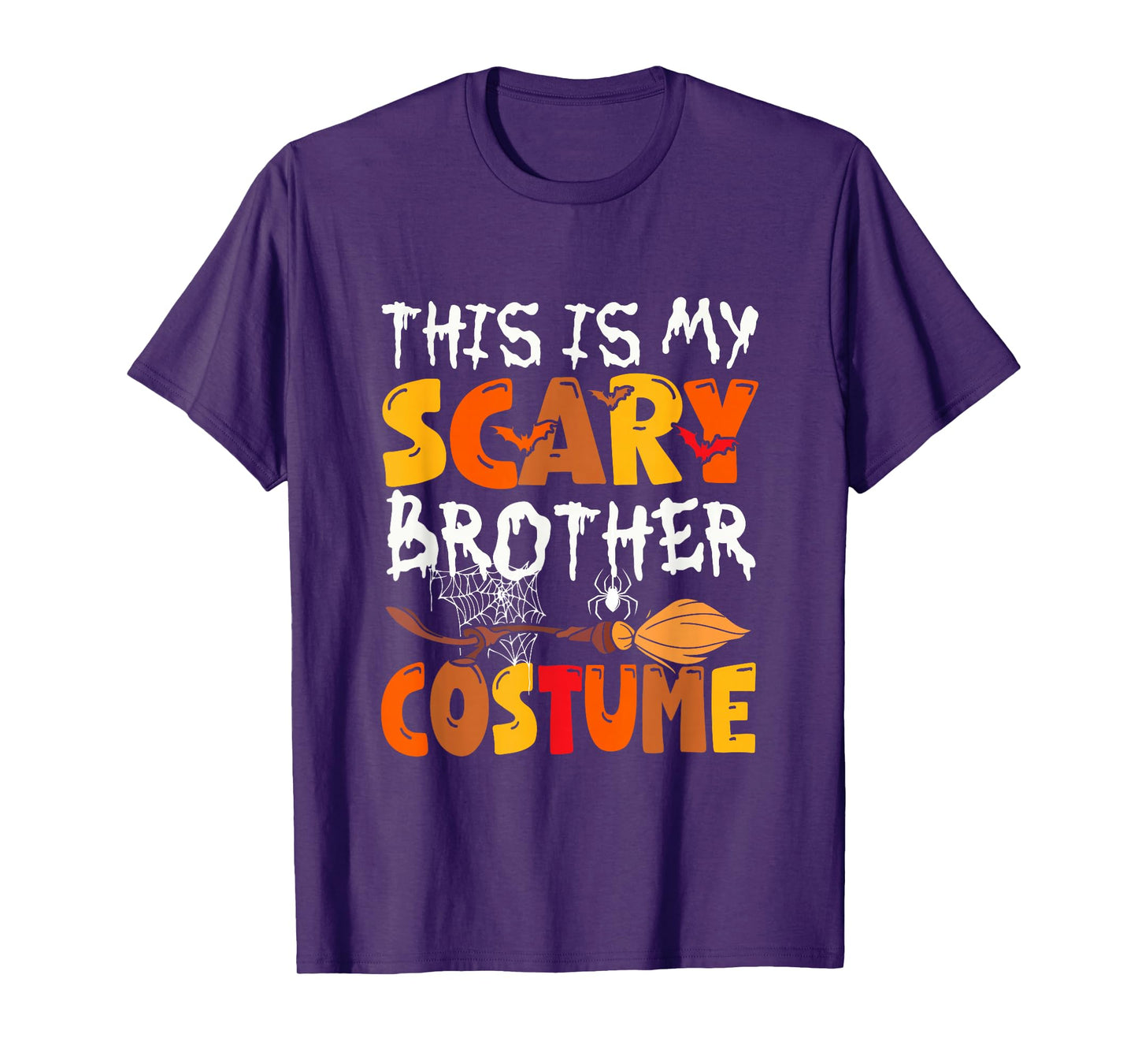 My Scary Brother Costume Halloween Family Funny Parties T-Shirt