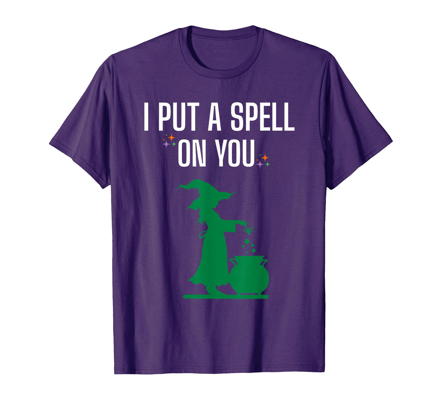 I Put a Spell on You Shirt – Funny Halloween Witch Graphic T-Shirt