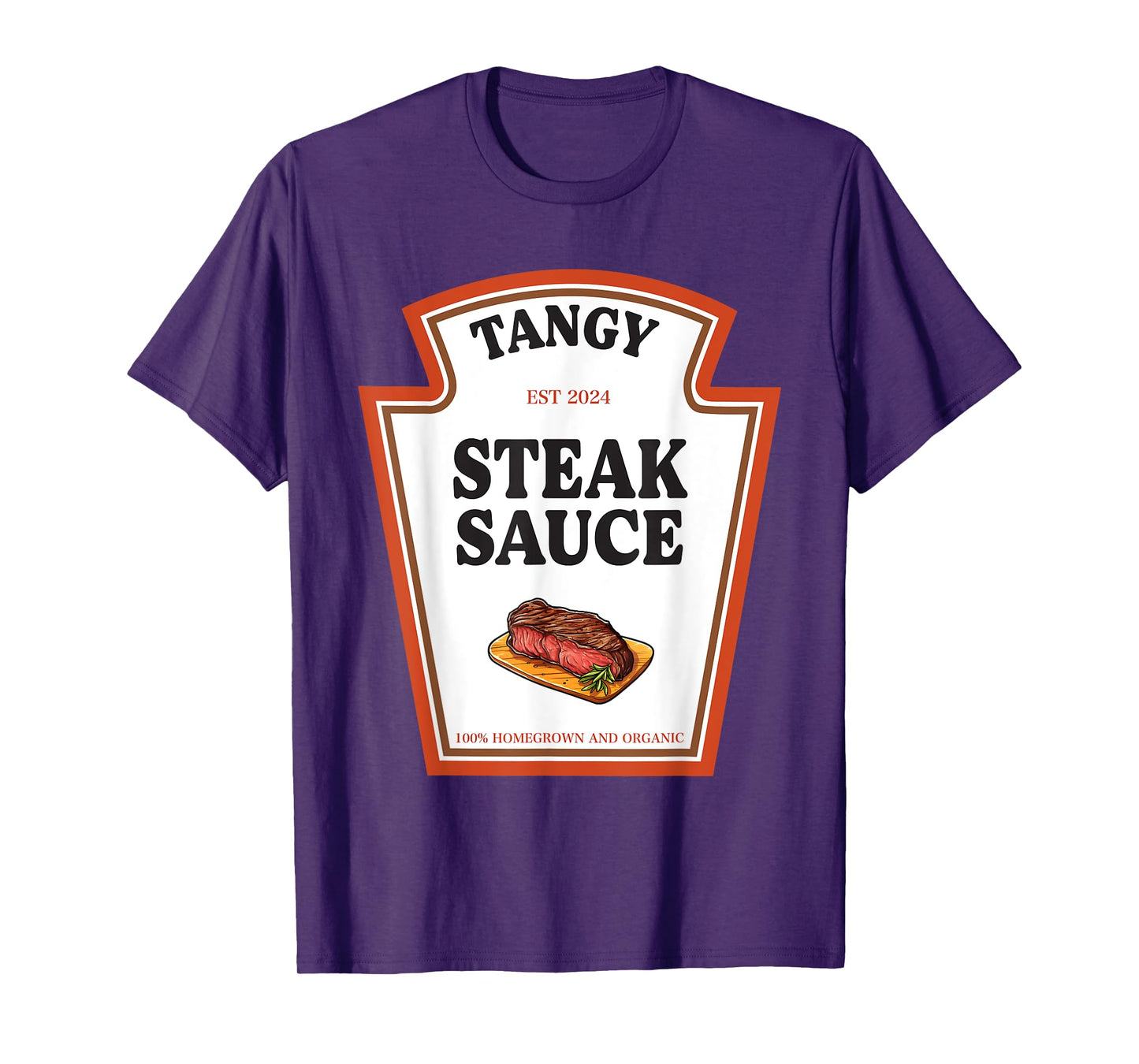 Tangy Steak Sauce Condiment Costume Party Matching T-Shirt