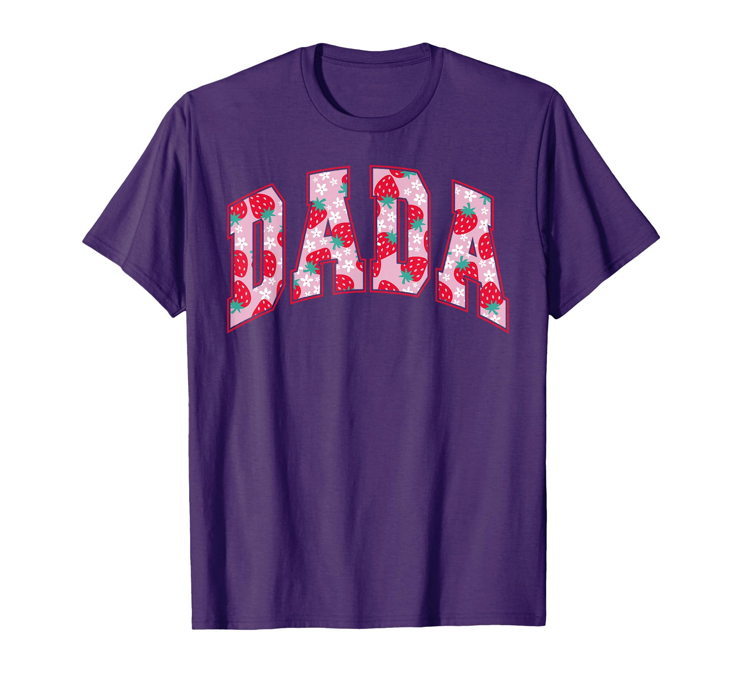 Dada Of The Berry First Birthday Strawberry Family Matching T-Shirt
