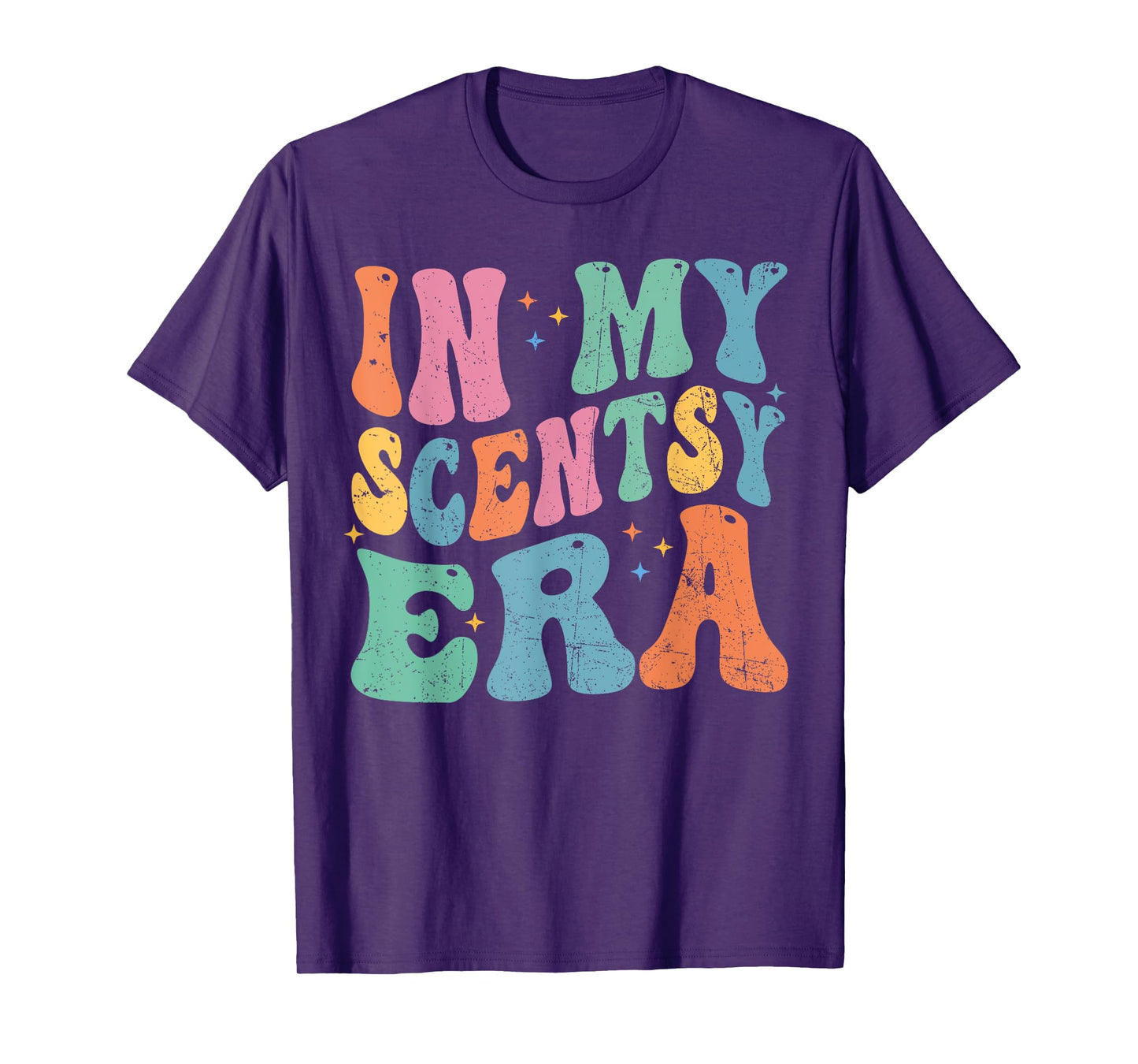 In My Scentsy Era Scentsy Funny Retro Groovy T-Shirt