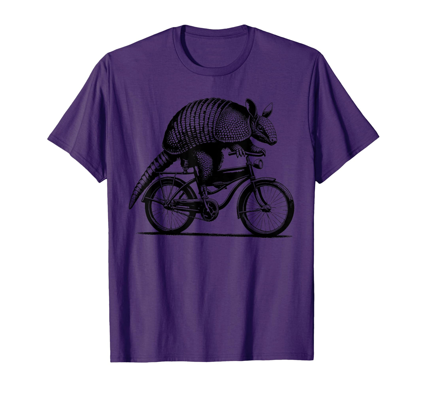 Armadillo Riding Bicycle Vintage Cycling Armadillo Biker T-Shirt
