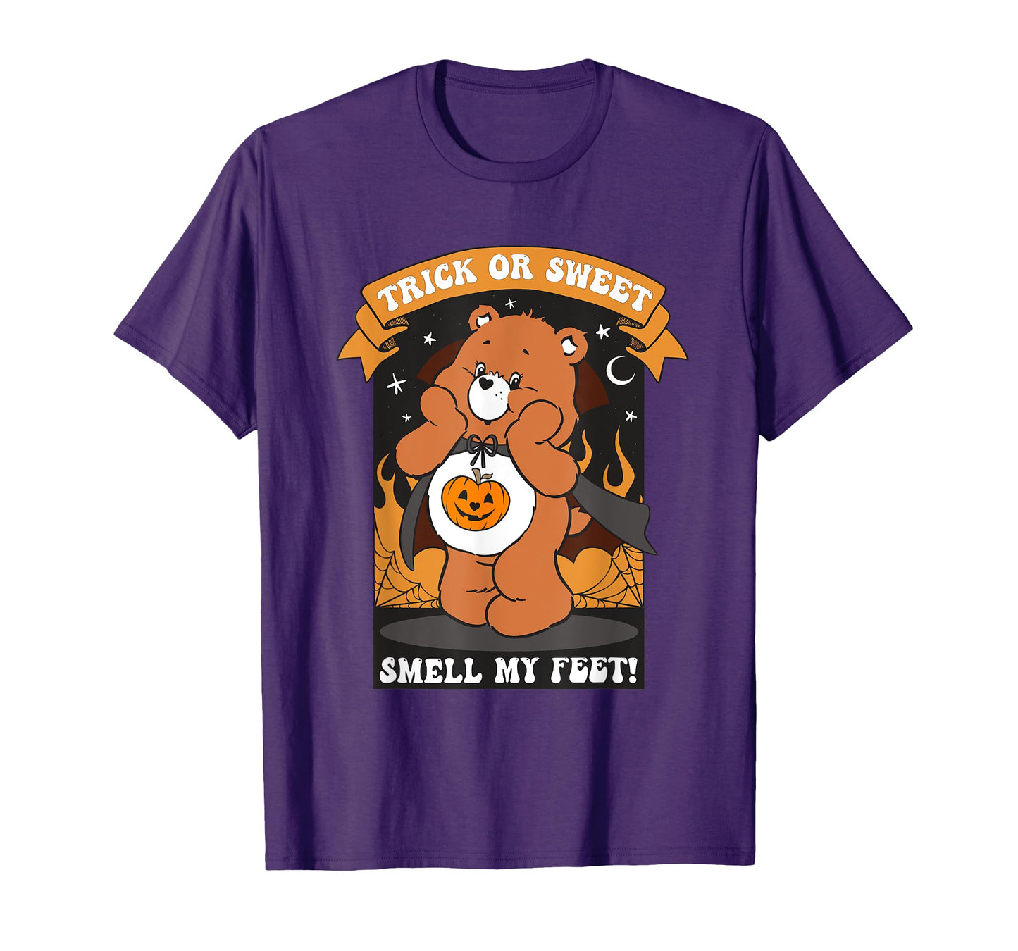 Care Bears Halloween Trick Or Sweet Smell My Feet T-Shirt