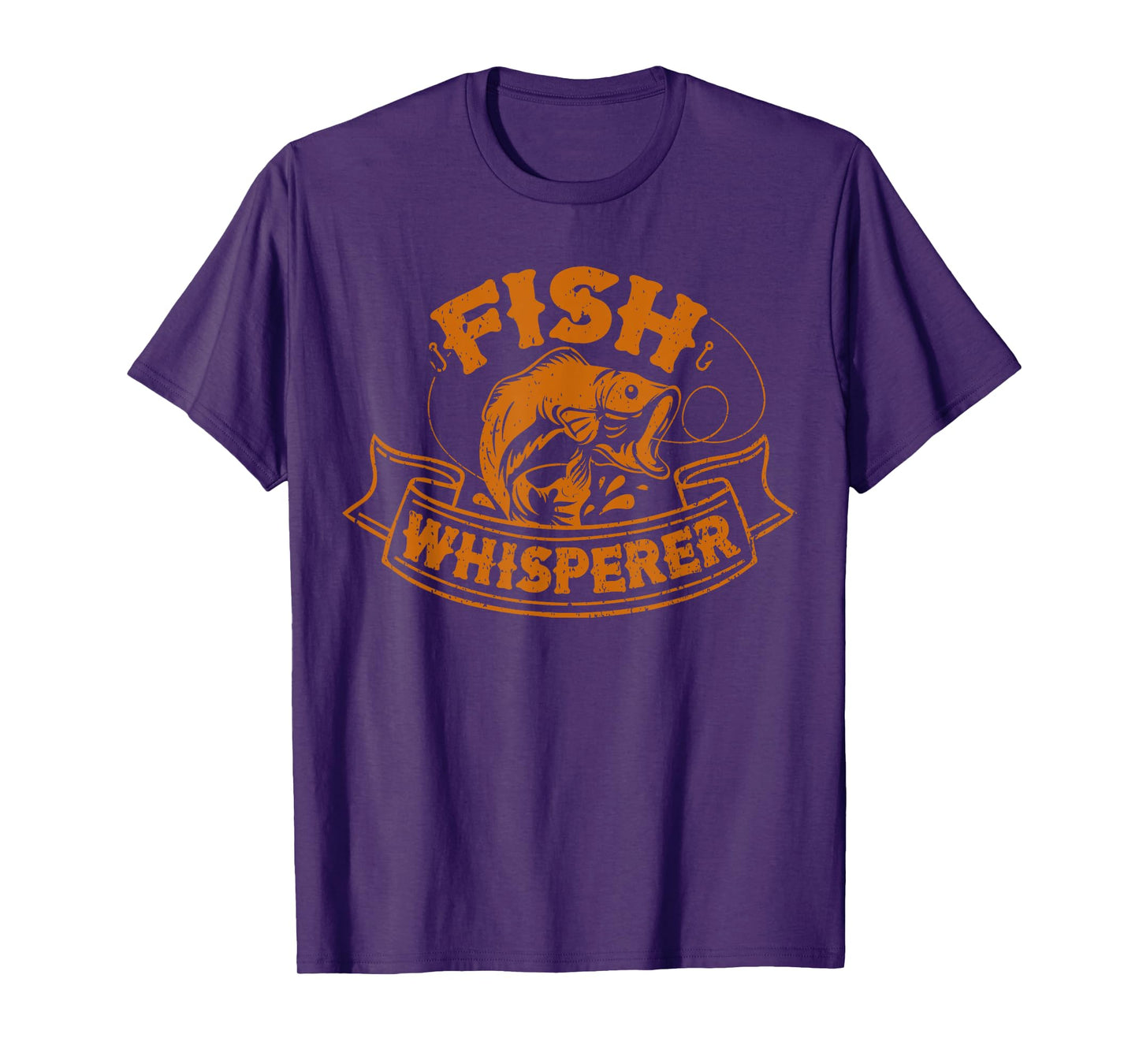 Fish Whisperer Funny Fisherman Fisher Fishing Lovers Outfit T-Shirt