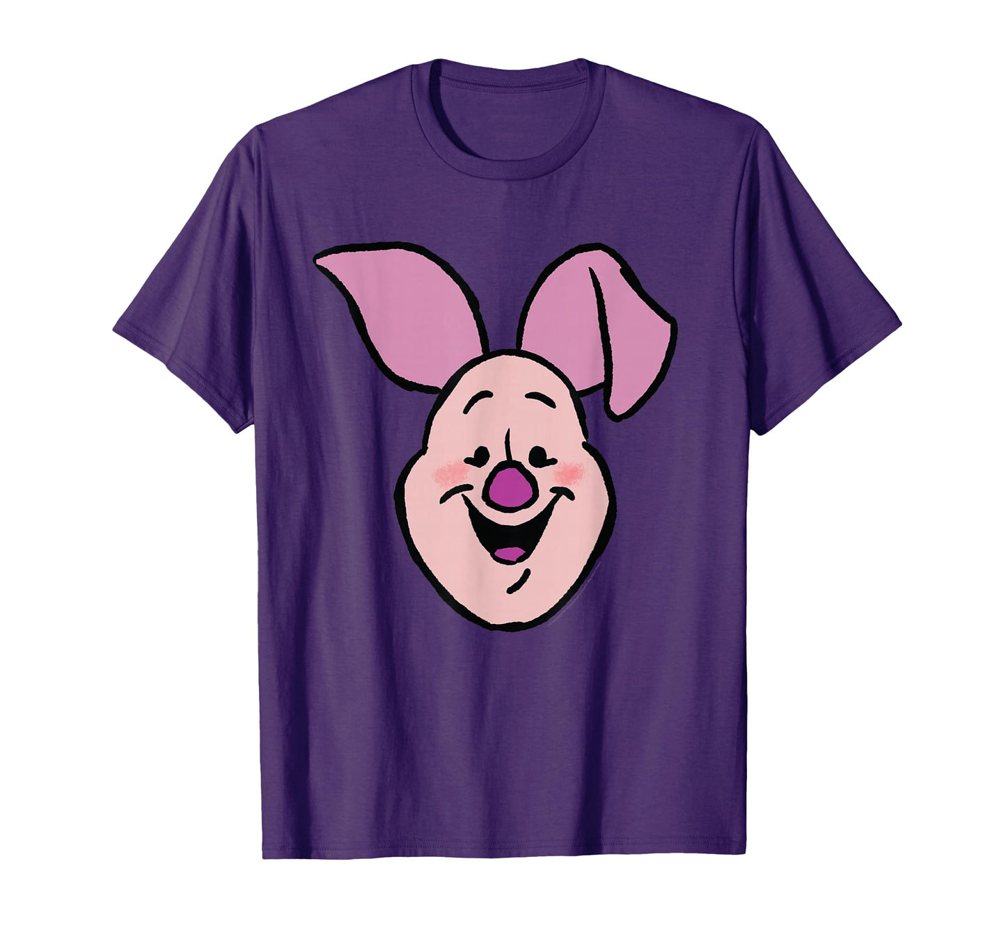 Disney Winnie the Pooh Piglet Happy Big Face Costume T-Shirt