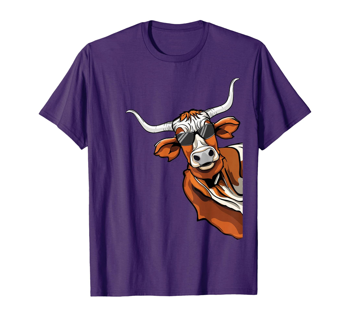 Longhorn Cow Lover Cool Cow Kids Longhorn Cow T-Shirt