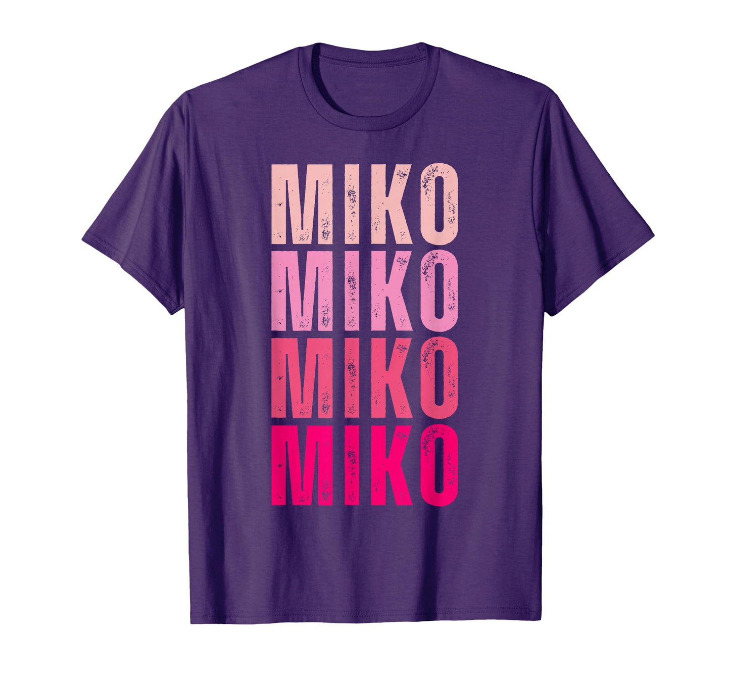 Miko Personalized Name I Love Miko Vintage T-Shirt