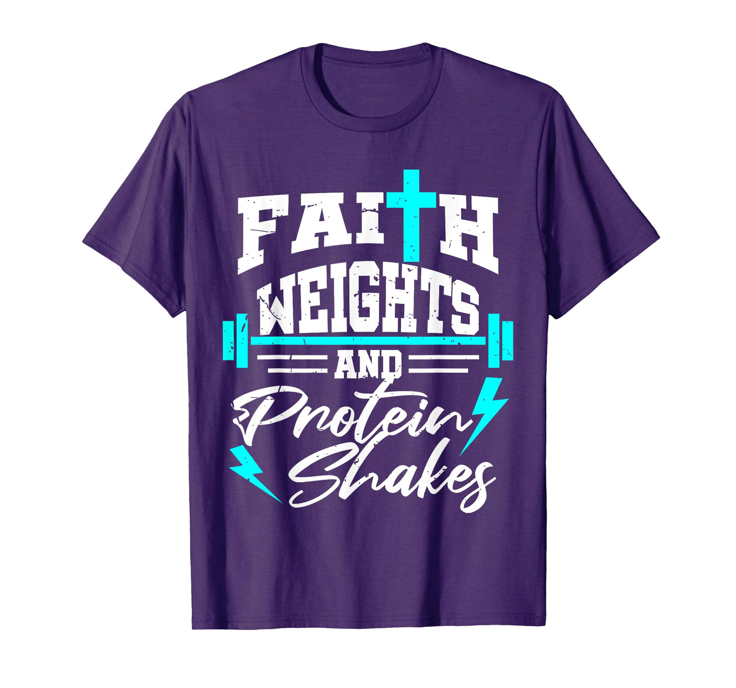 Christian Workout Fitness Weightlifting Body Building Gift T-Shirt