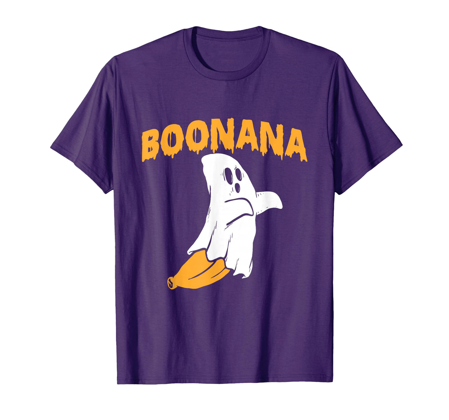 Boonana - Spooky Halloween Banana Ghost Costume T-Shirt