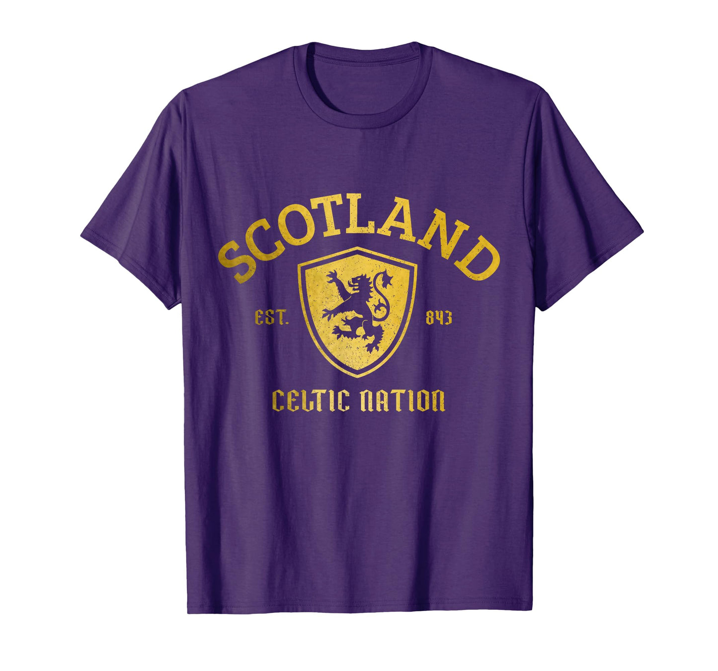 Scotland Est. 843 Scottish Pride Vintage T-Shirt