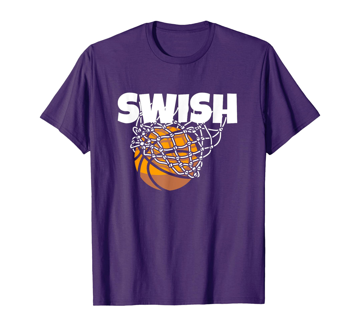 Basketball Swish Matching Photo Tshirt T-Shirt
