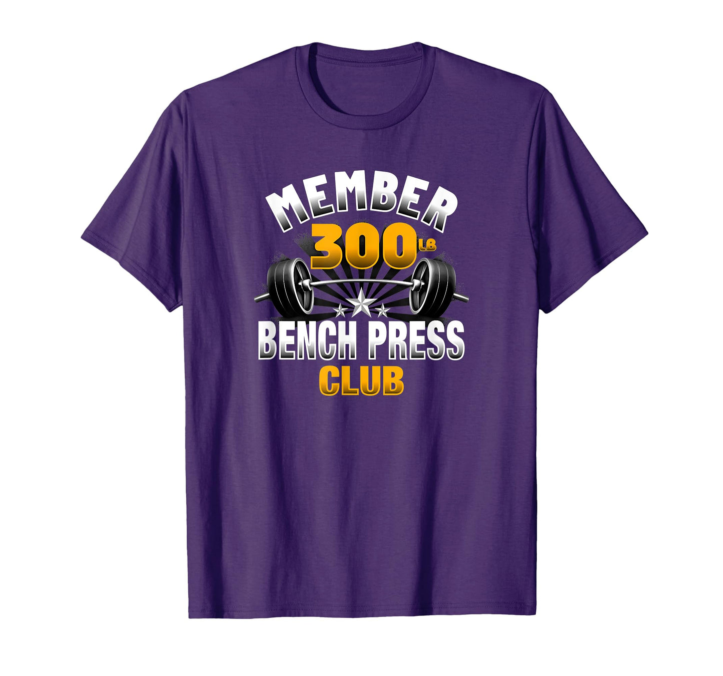 300 Pound Bench Press Club T-Shirt