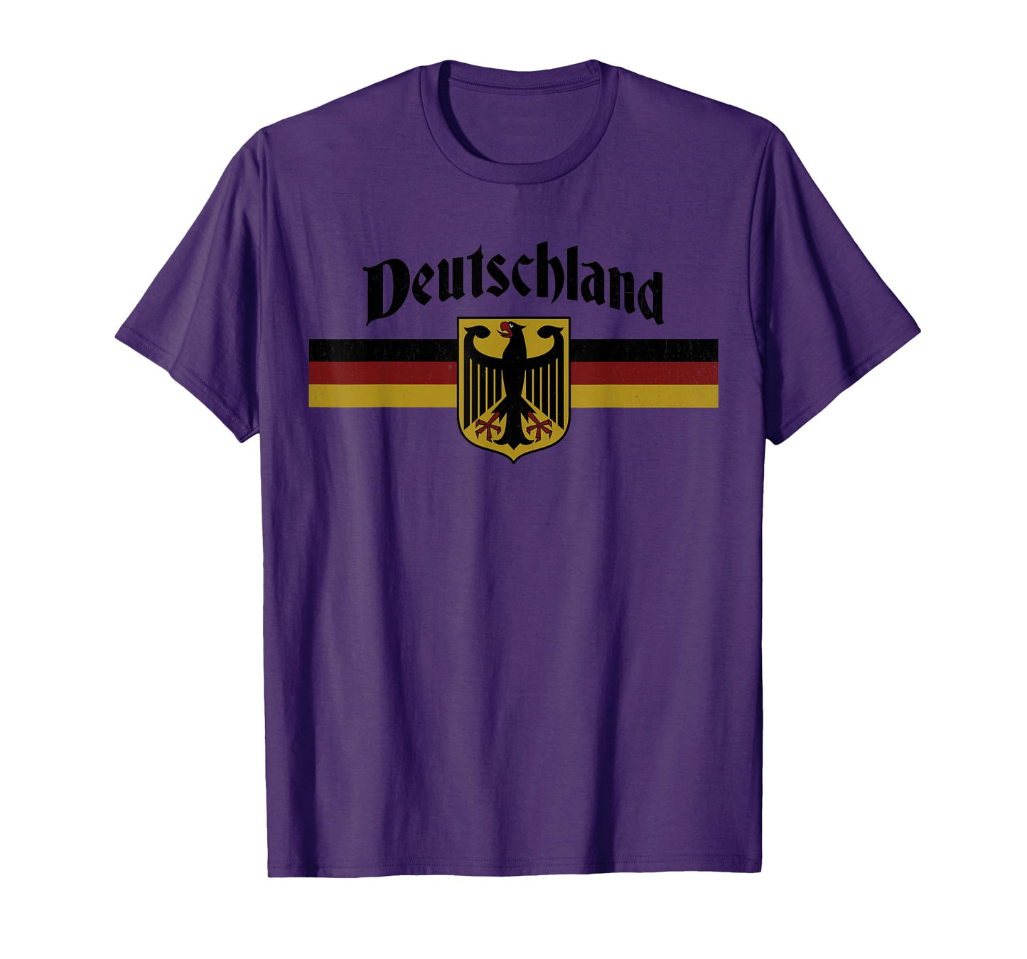 Oktoberfest Deutschland Germany Coat of Arms Eagle Banner T-Shirt