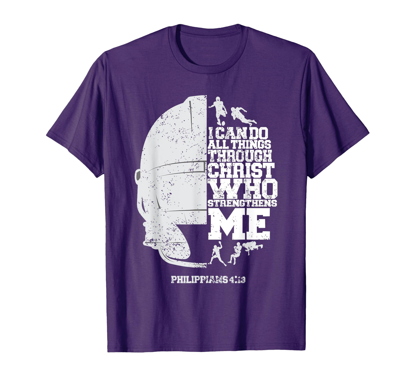 I Can Do All Things Through Christ Football Christ Jesus T-Shirt