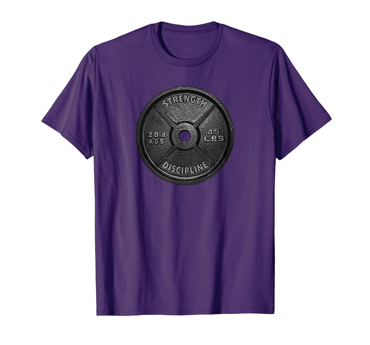 Weightlifting 45 LB Plate T-shirt Gift for Bodybuilders T-Shirt