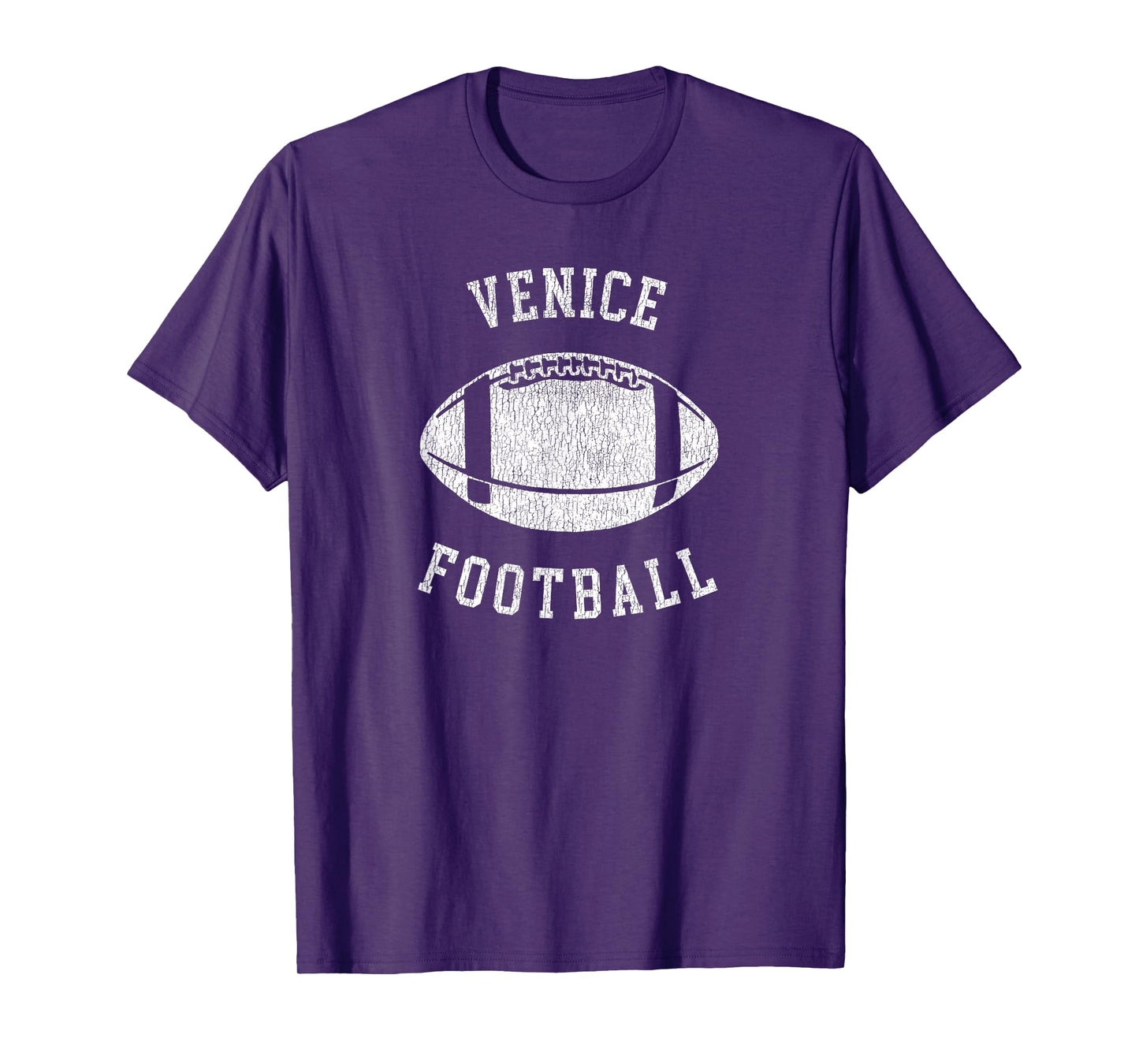 Venice Football Distressed Vintage 80's Throwback Classic T-Shirt