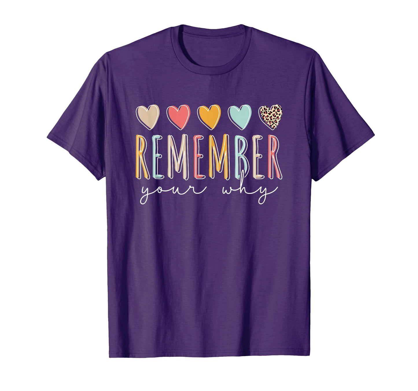 Remember Why Gym Motivation Gifts Unisex-Adults Black Small Crew Neck Short Sleeve Gym Motivational T-Shirt