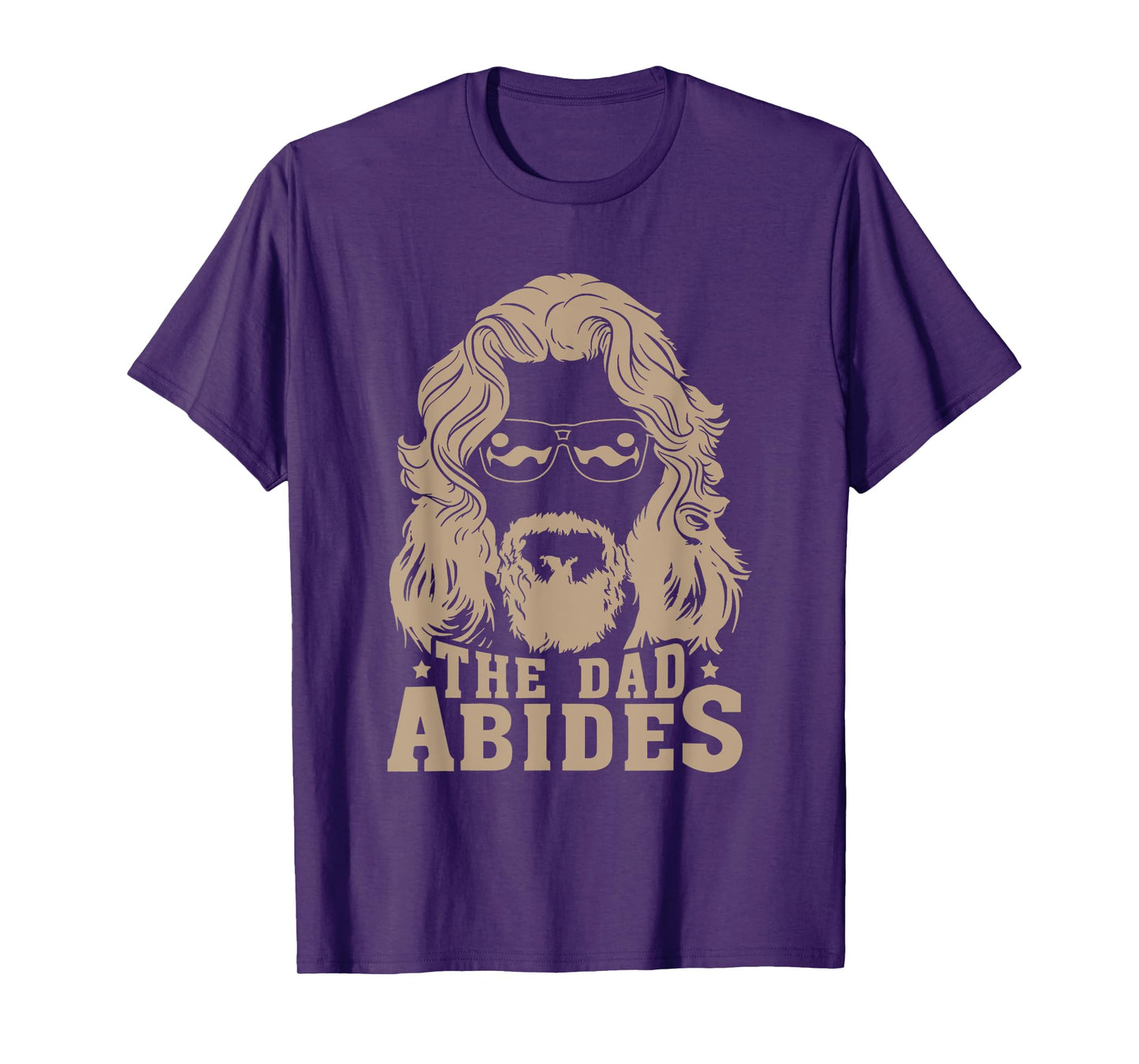 Vintage Retro The Dad Abides Funny Dad Father's Day T-Shirt