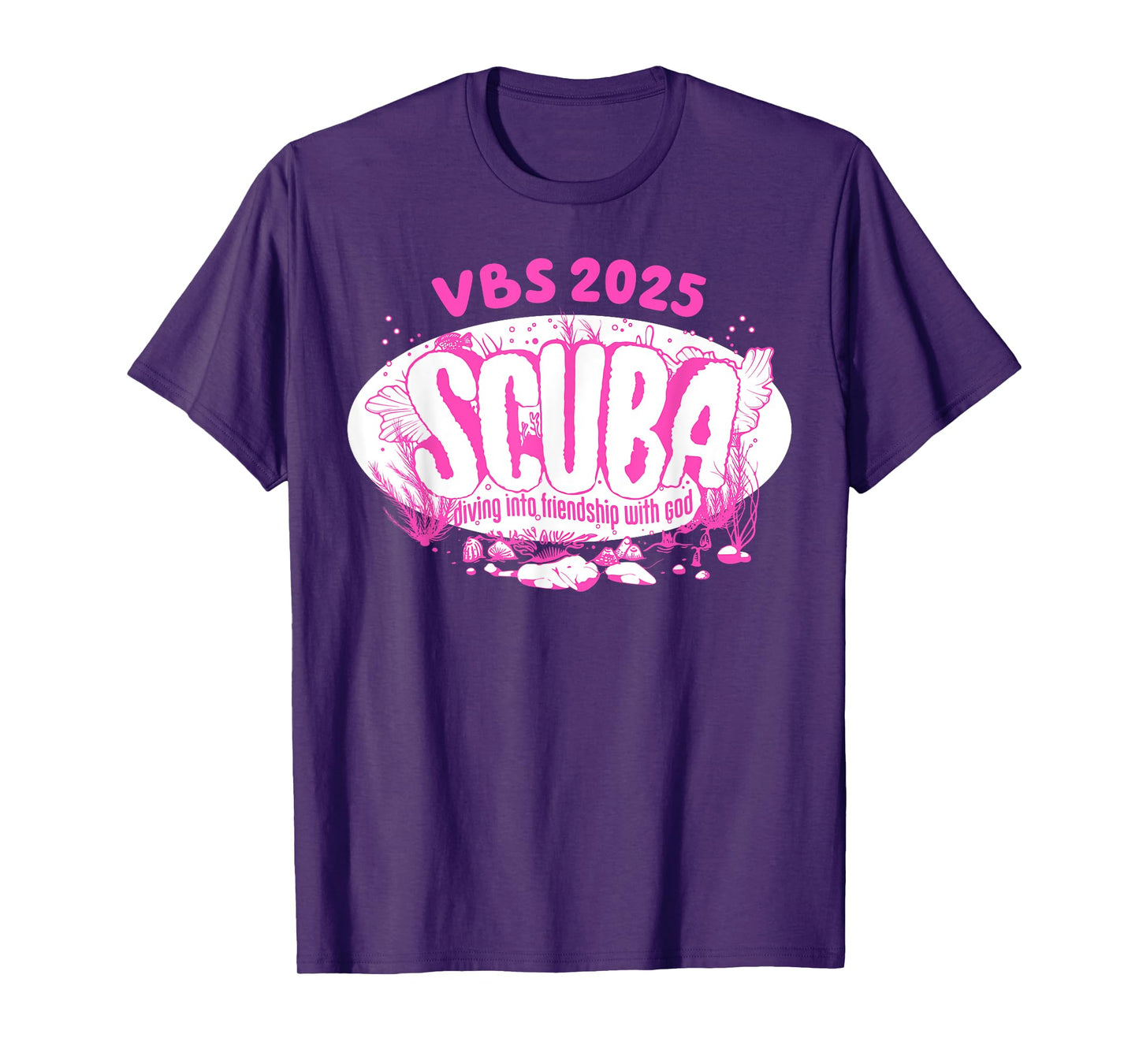 VBS 2025 Scuba Diving Into Friendship Vacation Bible School T-Shirt