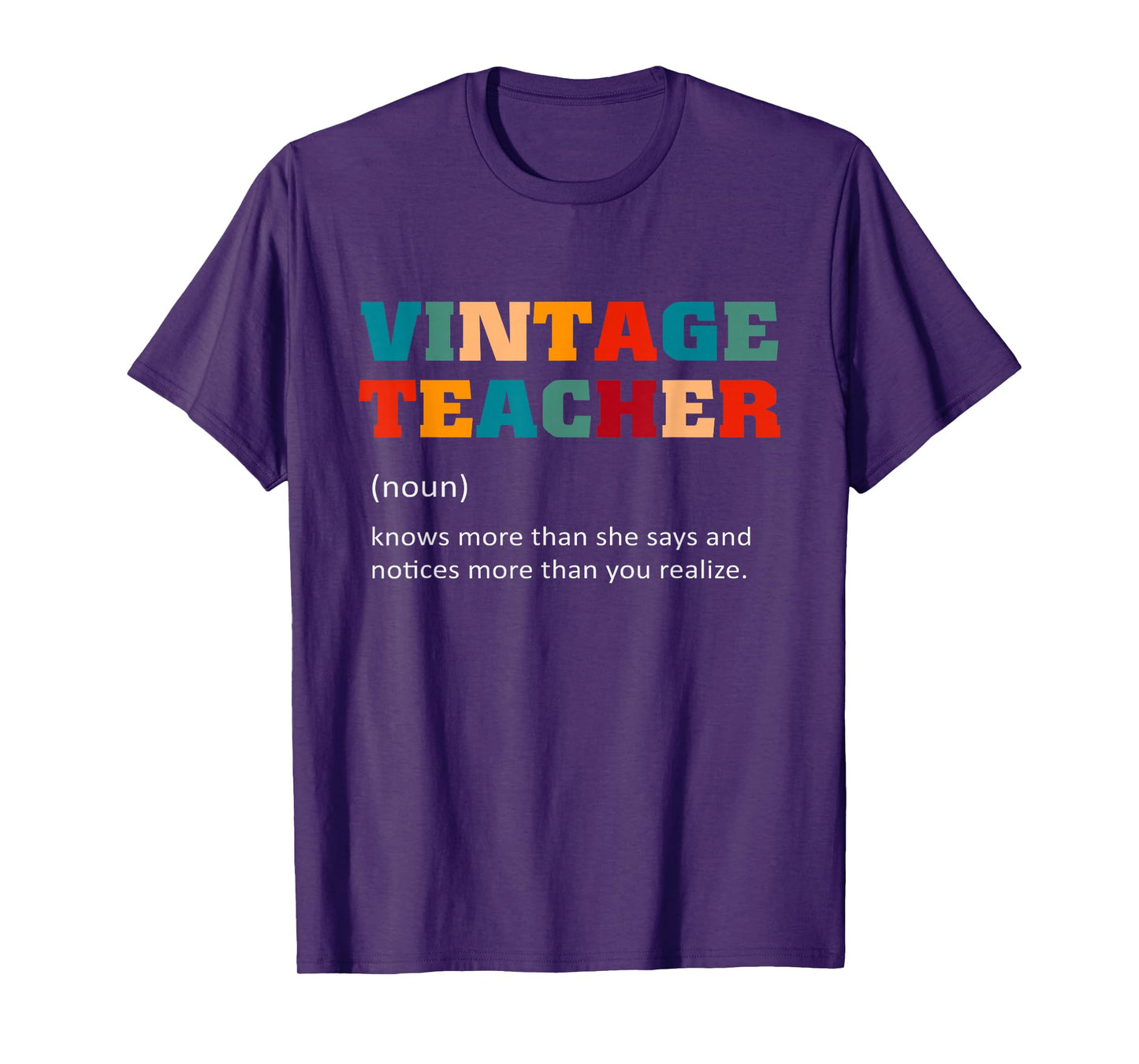 Vintage Teacher Definition Teaching T-Shirt