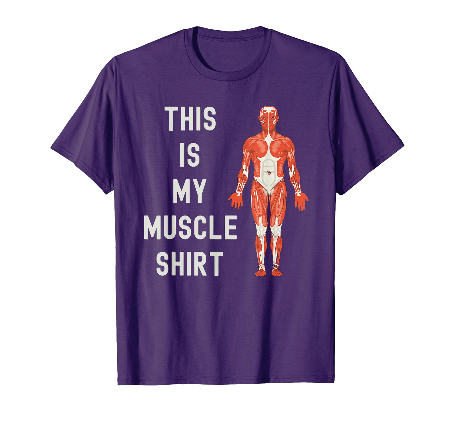 This Is My Muscle Shirt - Geeky Workout, Weight Lifting T-Shirt