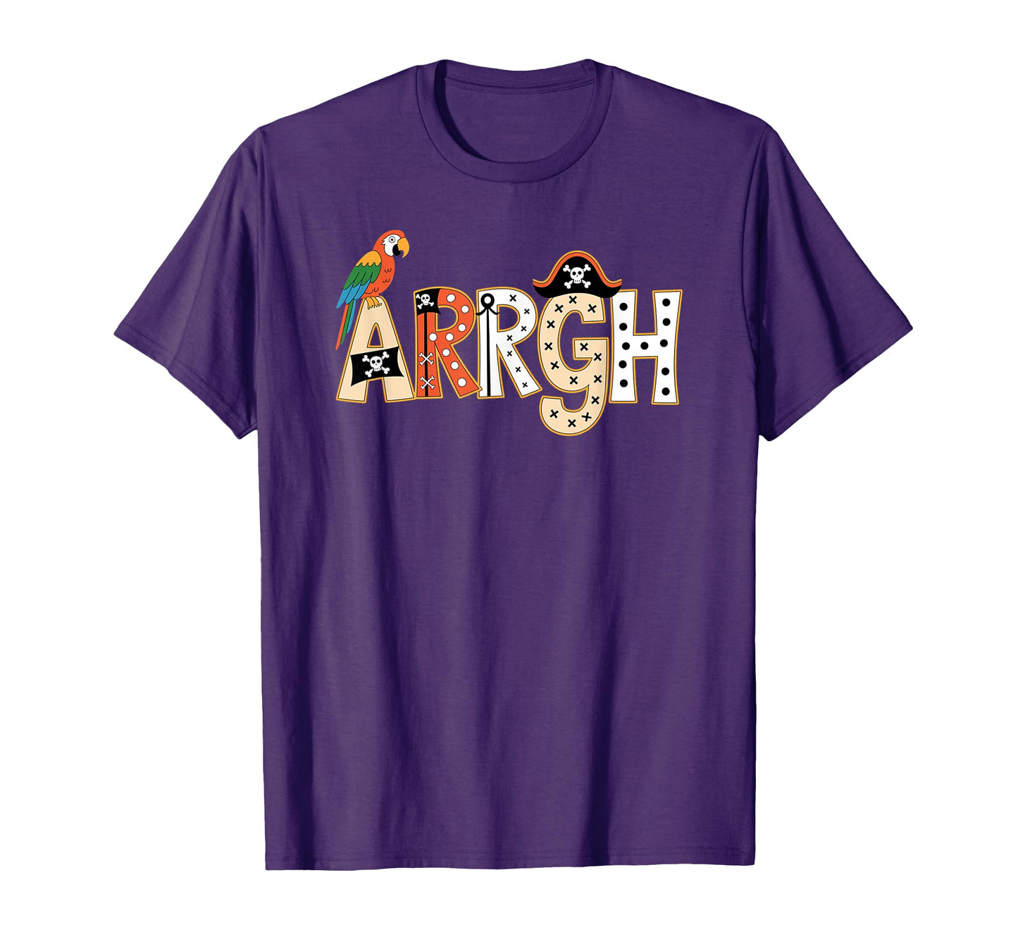 Fun Arrgh Pirate Style Pirate Costume ARGH Pirate T-Shirt