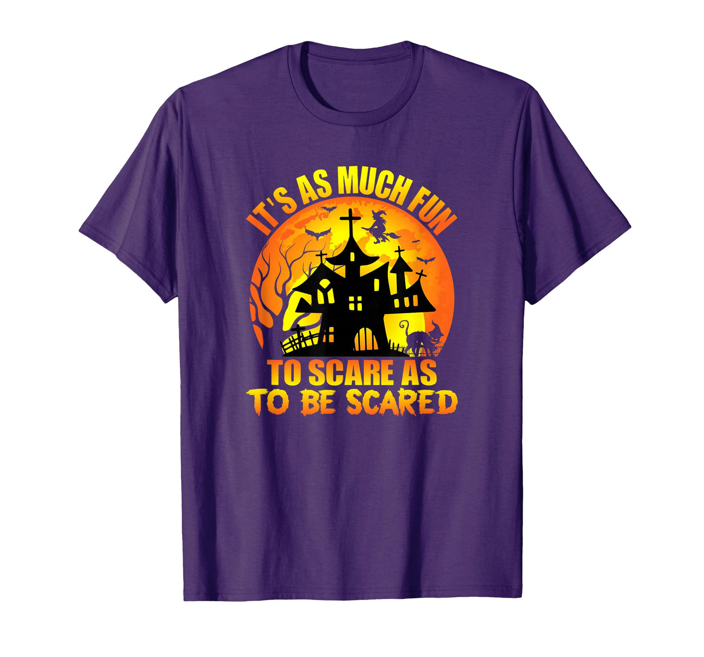 Cute Halloween Scared Decor T-Shirt