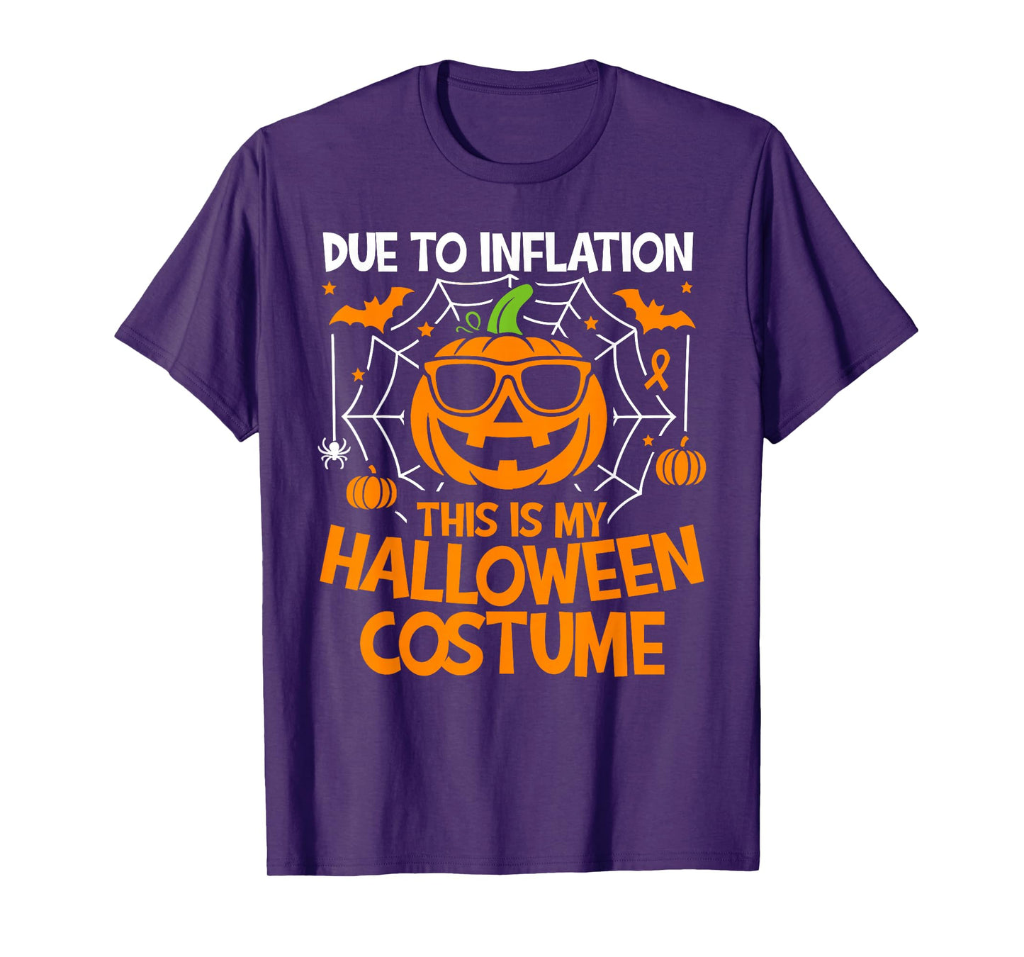 Pumpkin Halloween Costume Men Women Funny Halloween T-Shirt