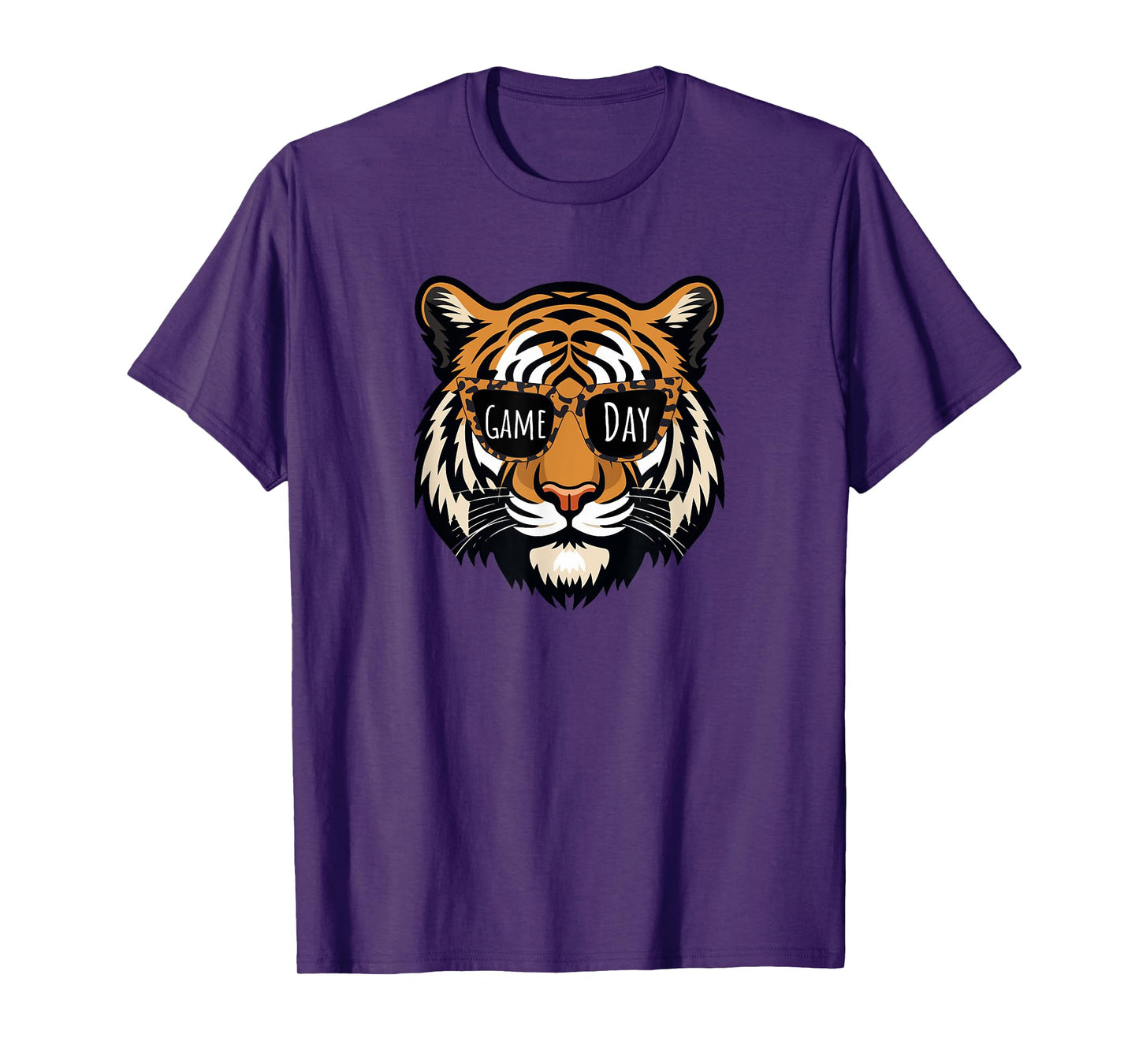 Touchdown American Football Game Day Thanksgiving Tiger Cool T-Shirt