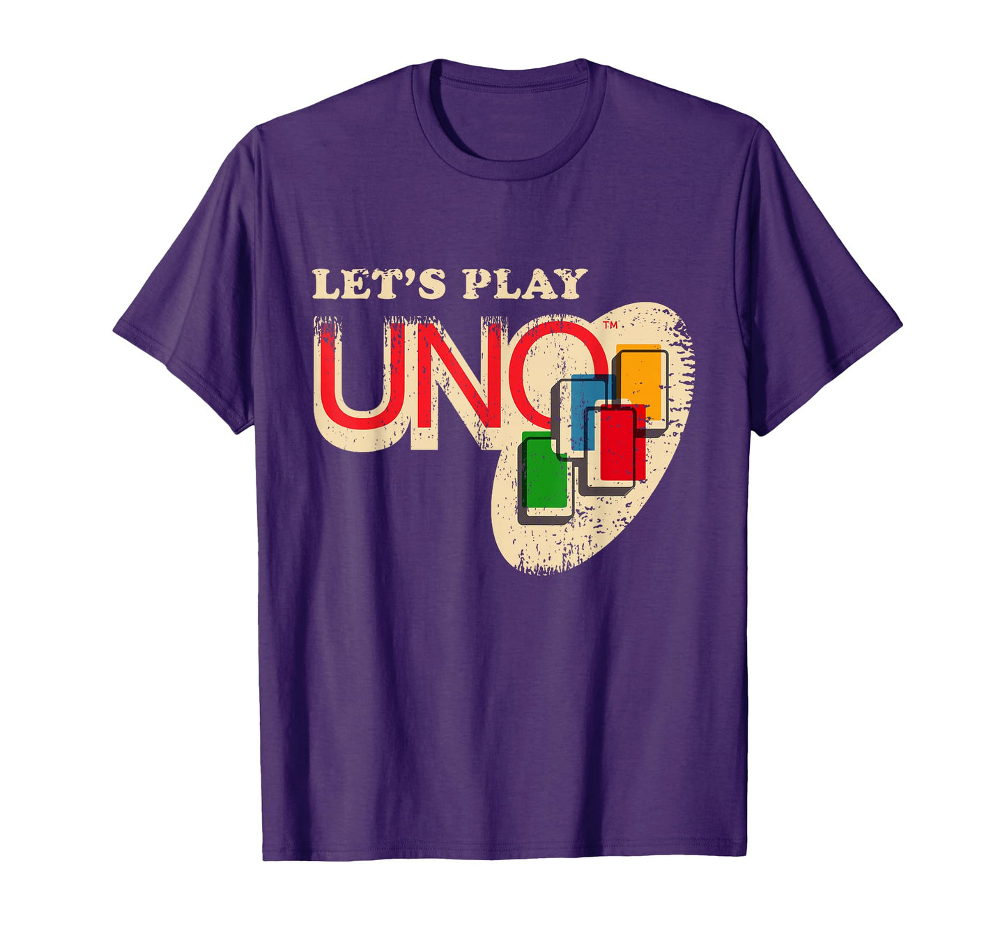 Vintage Let's Play UNO T-Shirt