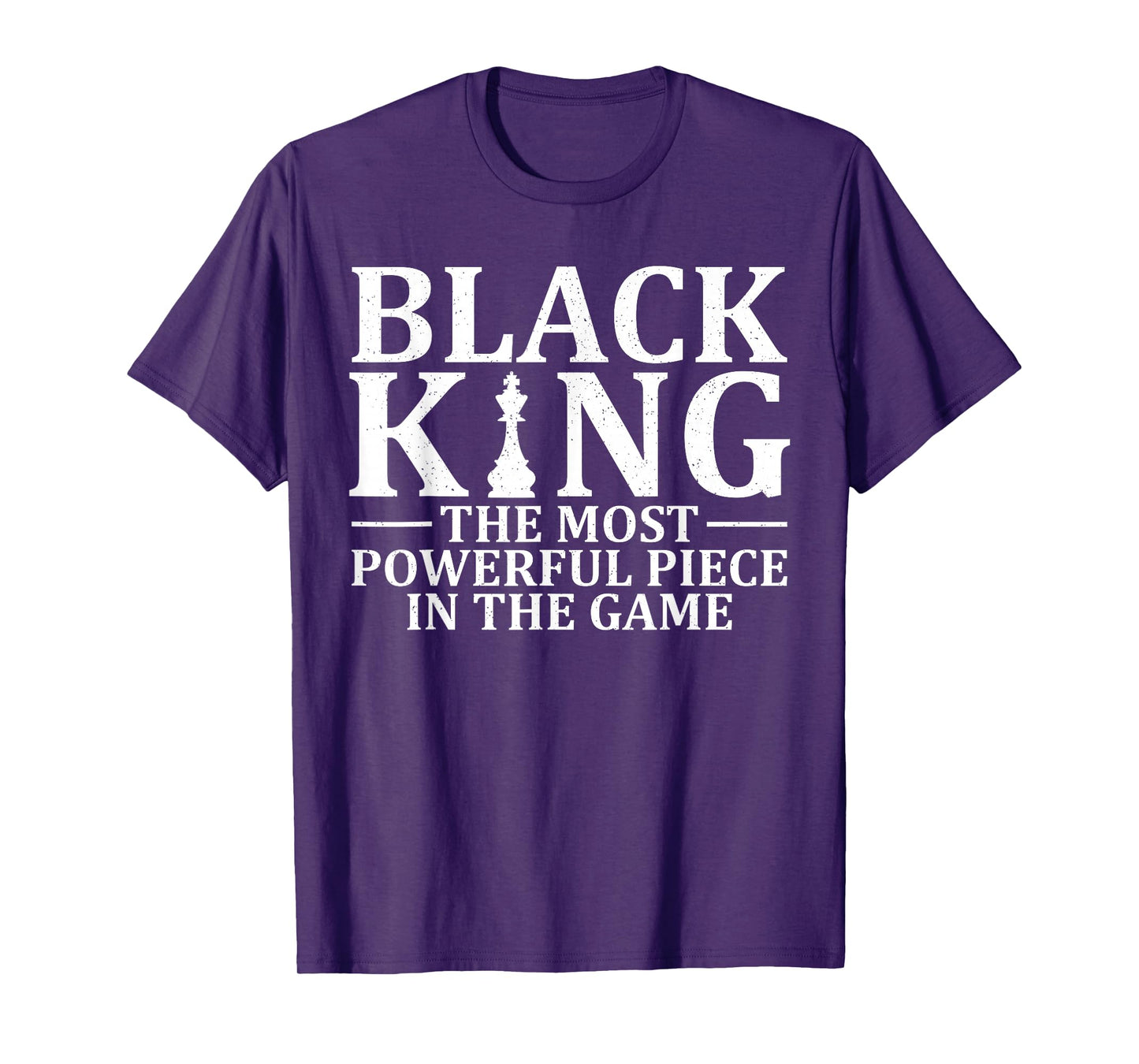Best African King Design For Men Dad Afrocentric Chess Lover T-Shirt