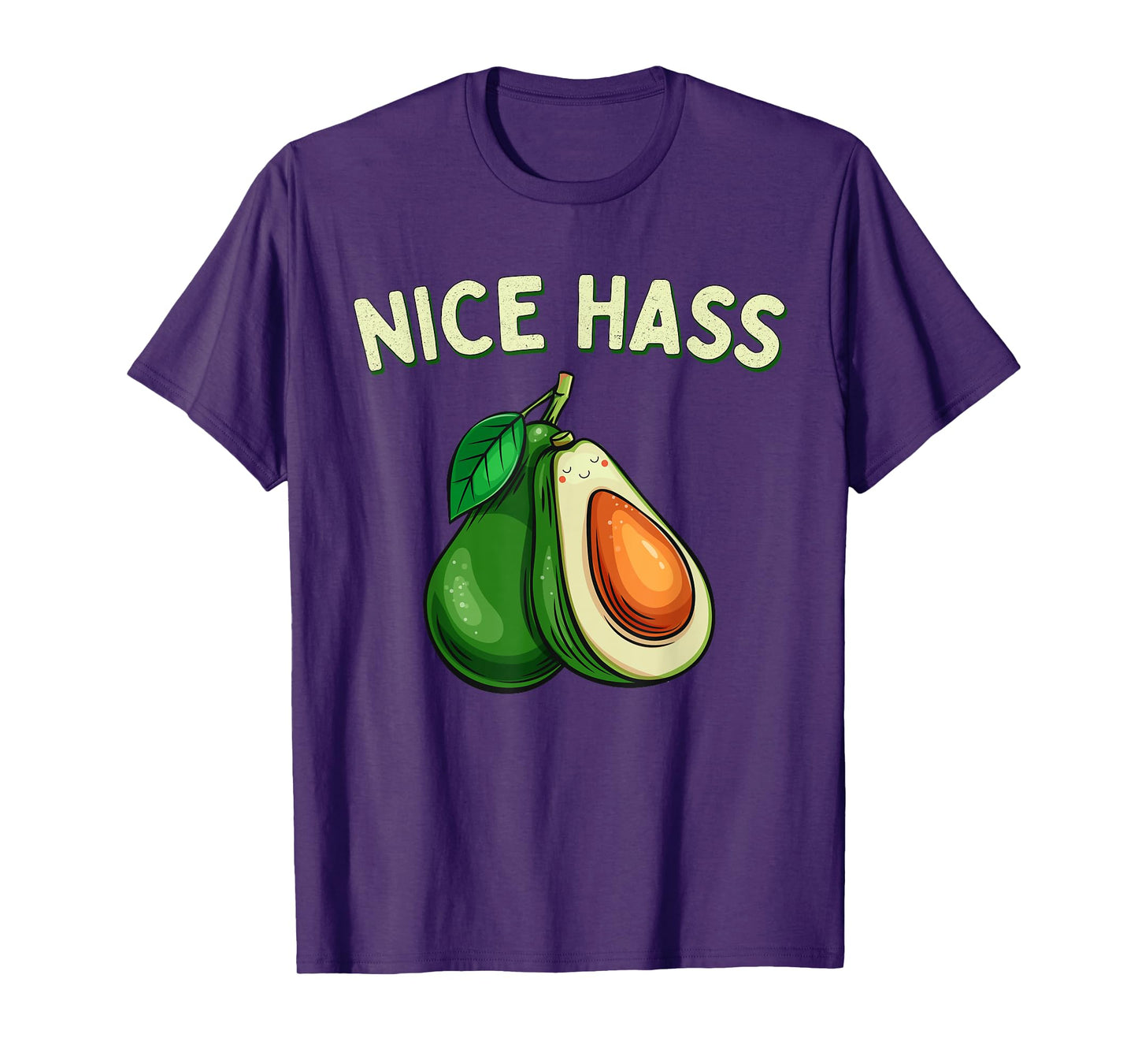 Nice Hass Funny Avocados Shirts for Men Women Kawaii Avocado T-Shirt