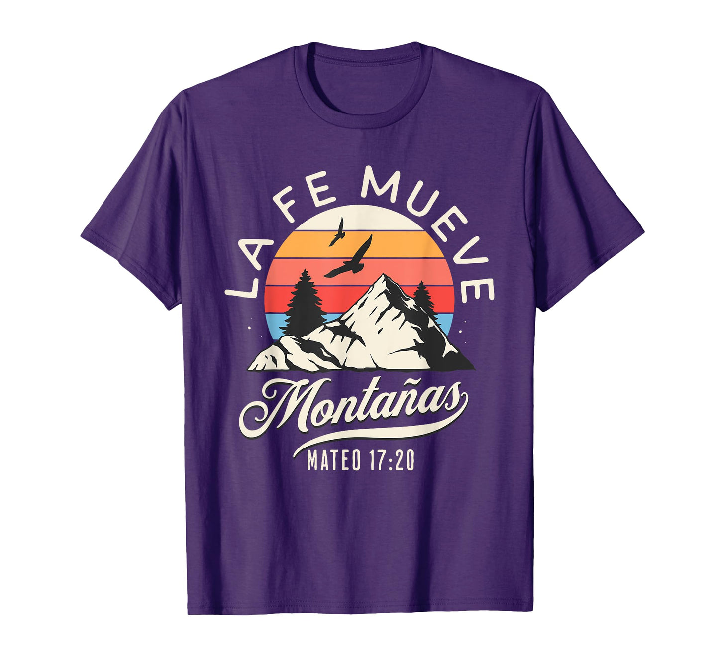 La Fe Mueve Montañas Todo Es Posible Jesus Cristiano T-Shirt