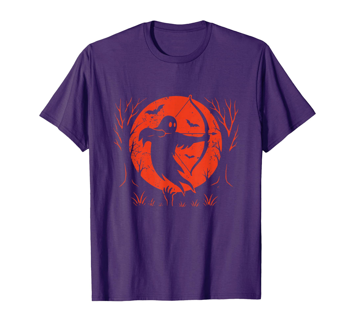 Ghost Archer Under Moon T-Shirt