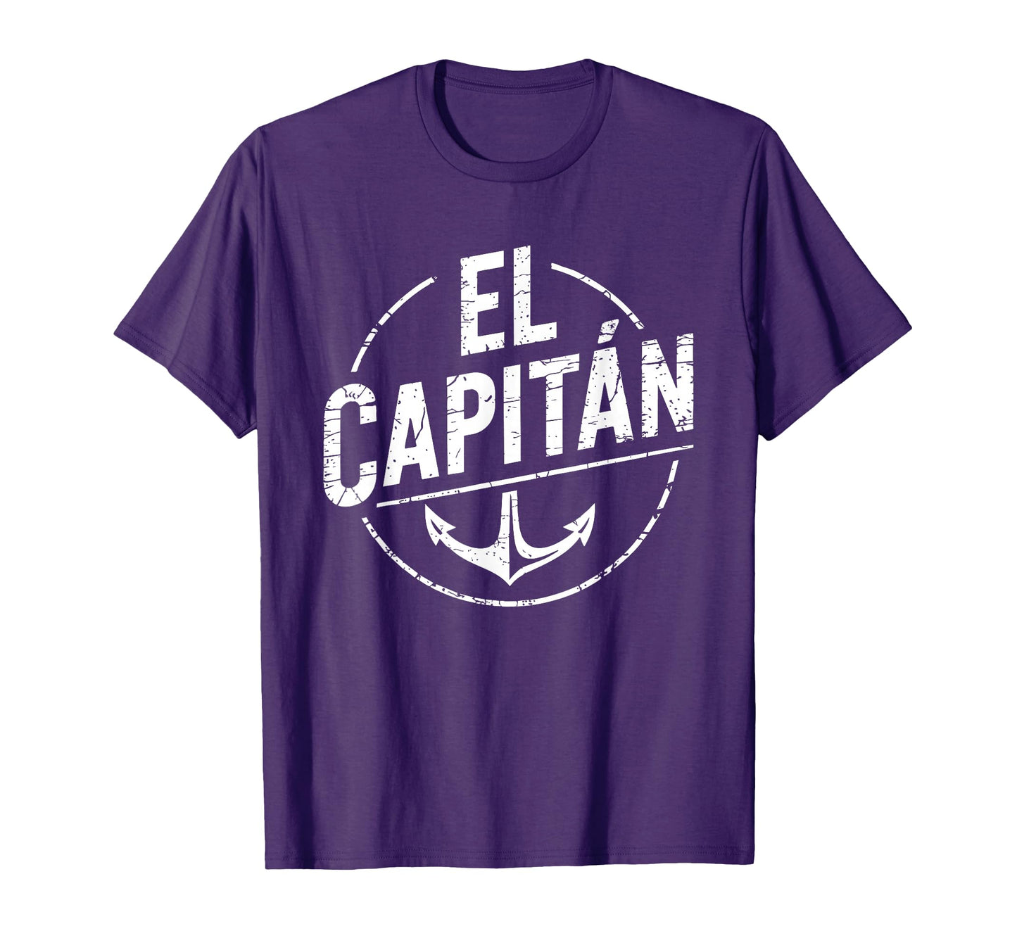 El Capitan Shirt Men Women Anchor Boat Captain Funny Boating T-Shirt