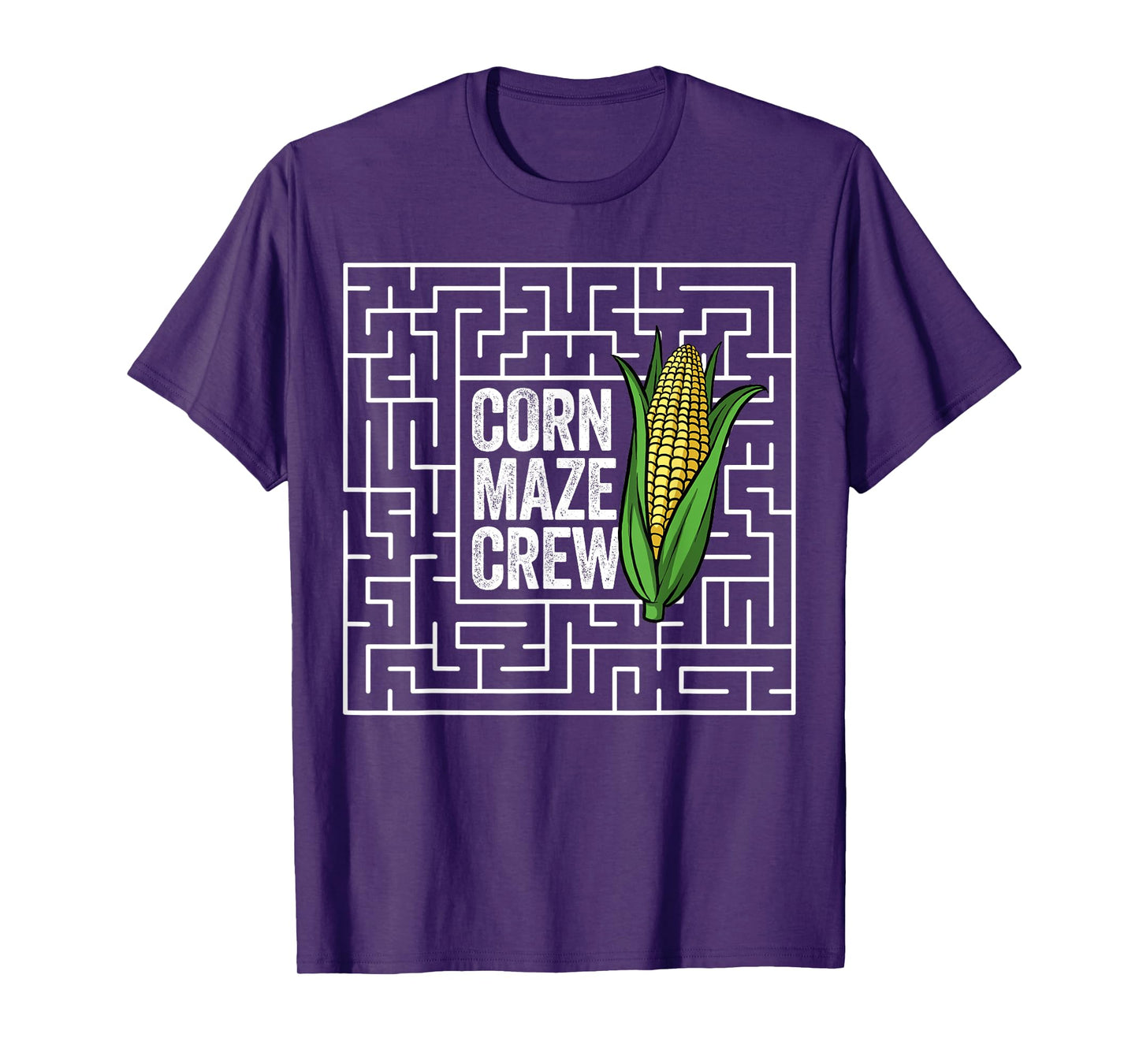 Corn Maze Crew Corn Maze Funny Halloween Corn Maze T-Shirt