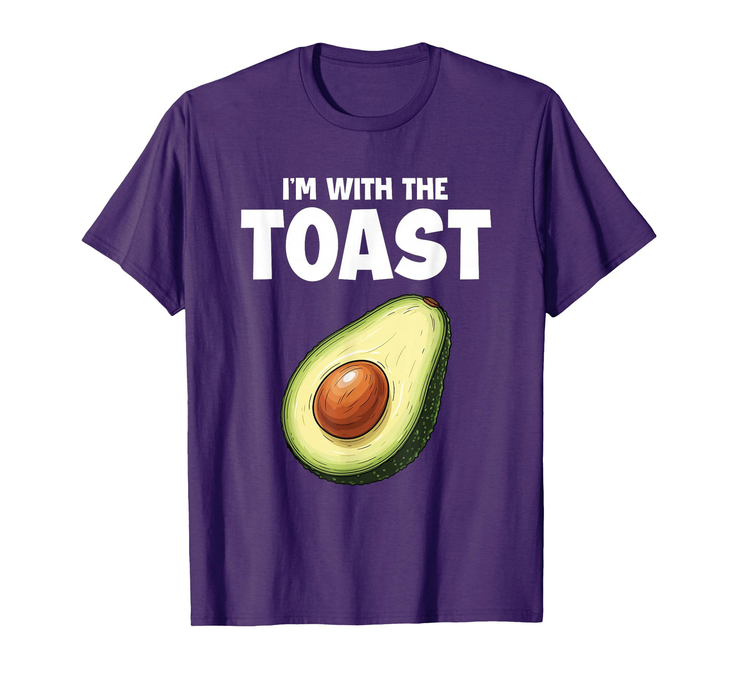 I'm with The Toast - Matching Halloween Costume Couple T-Shirt