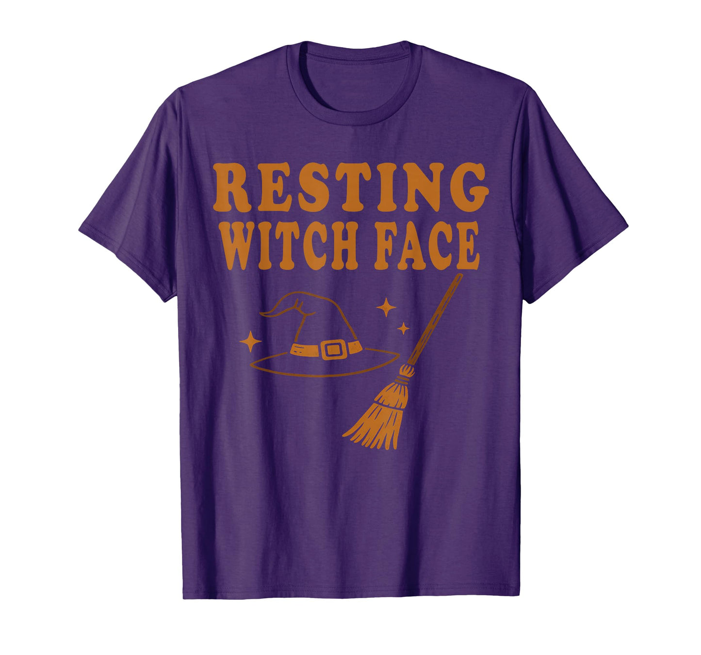Resting Witch Face Halloween Costume T-Shirt