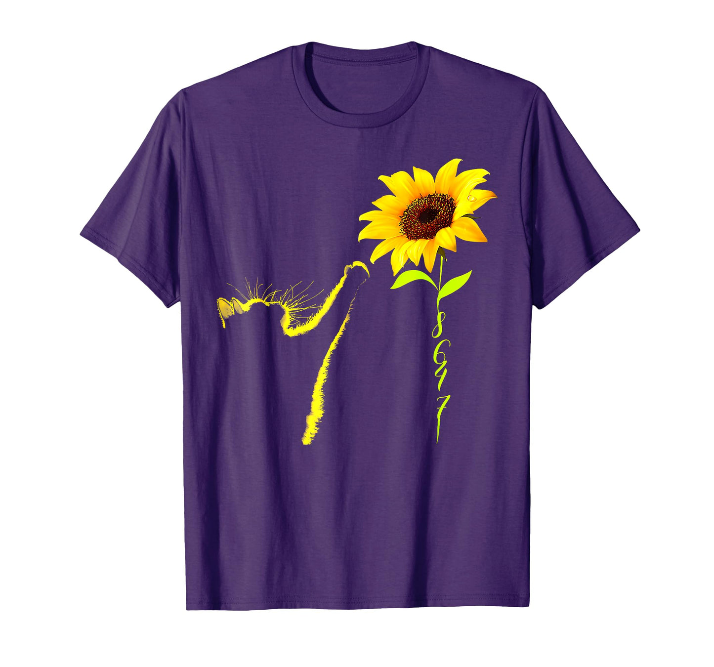 8647 Subtle 86 47 Cat Sunflower Cat Lovers 8647 Floral Men Women T-Shirt