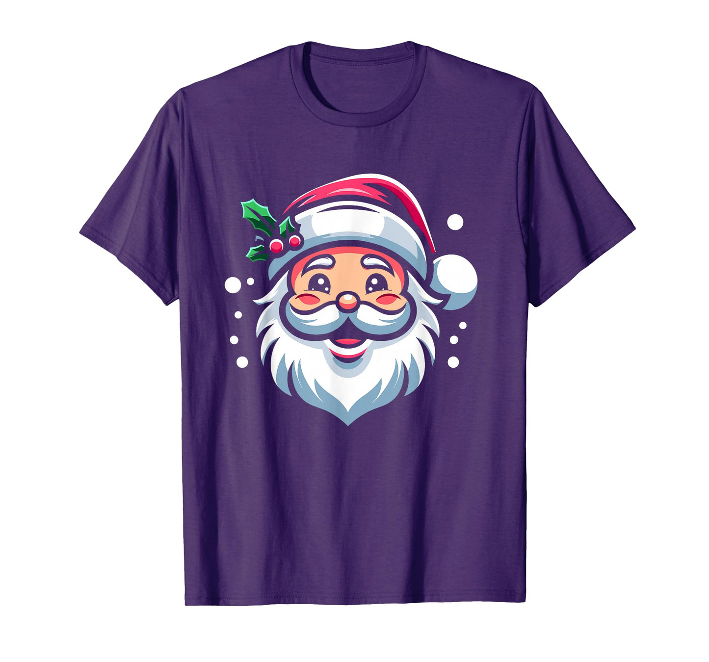 Pink Vintage Santa Claus Christmas Party Holiday Kids T-Shirt